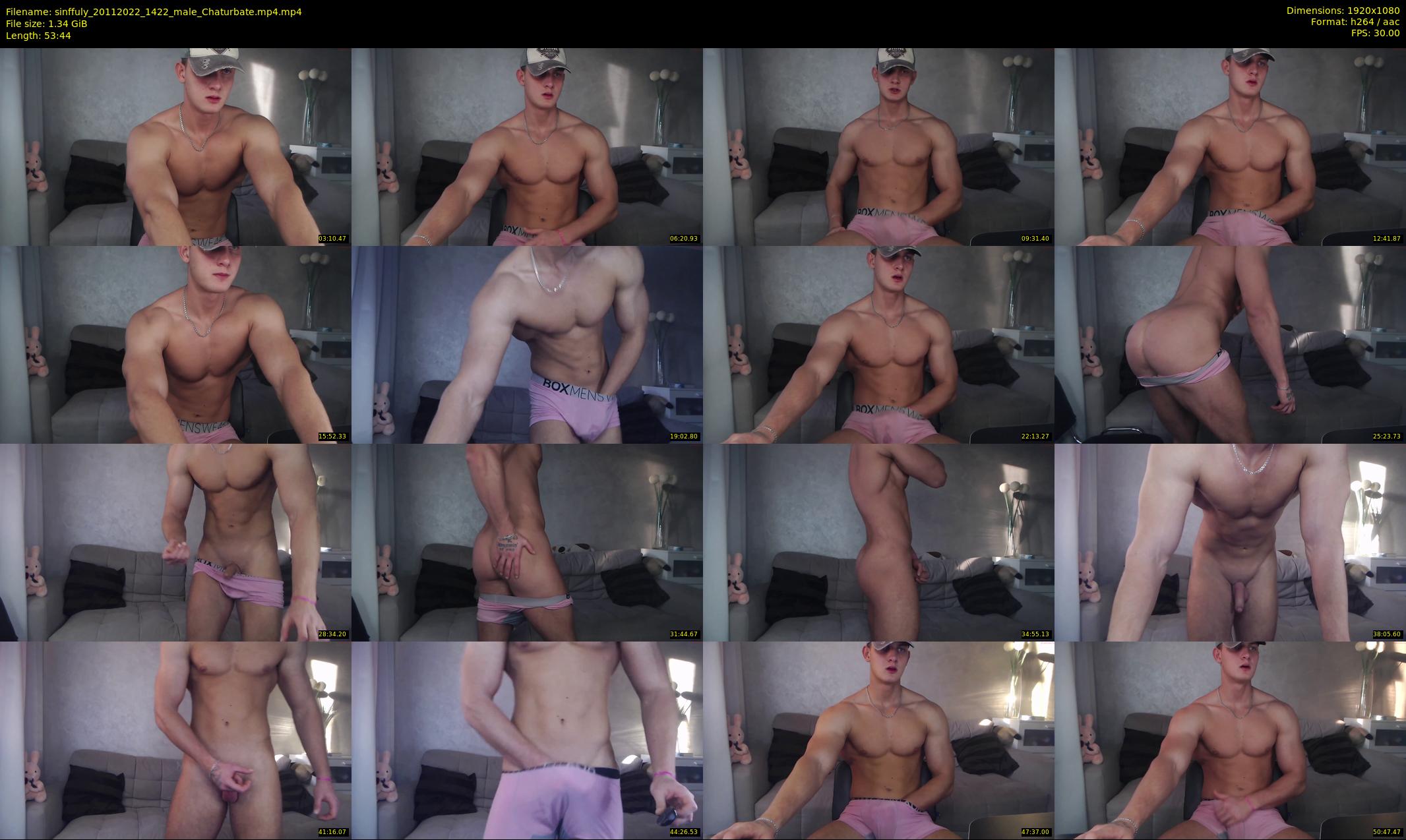 sinffuly — 54 minute Chaturbate male cam show recording, 1080p, Nov 20, 2022