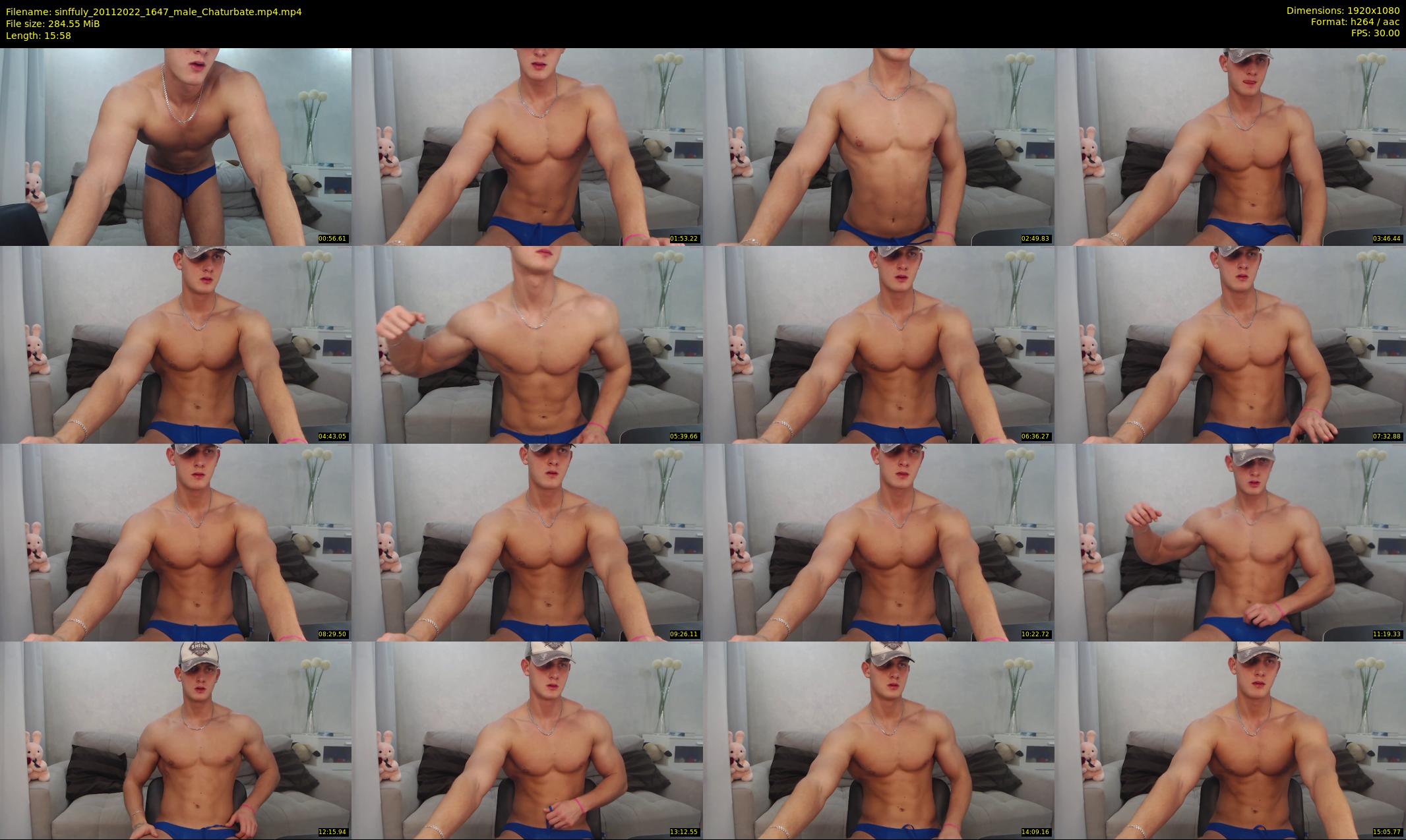 sinffuly — 16 minute Chaturbate male cam show recording, 1080p, Nov 20, 2022