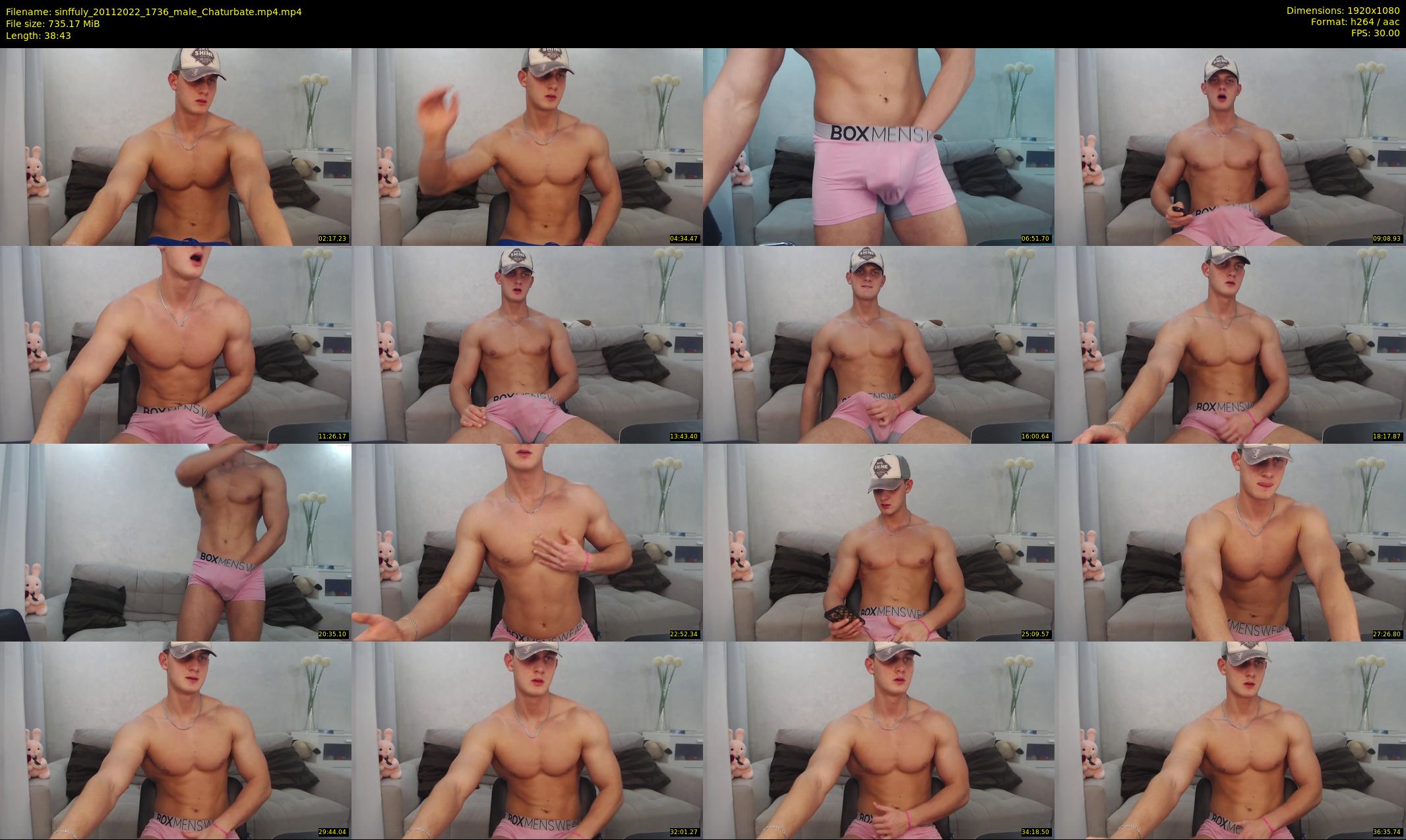 sinffuly — 39 minute Chaturbate male cam show recording, 1080p, Nov 20, 2022