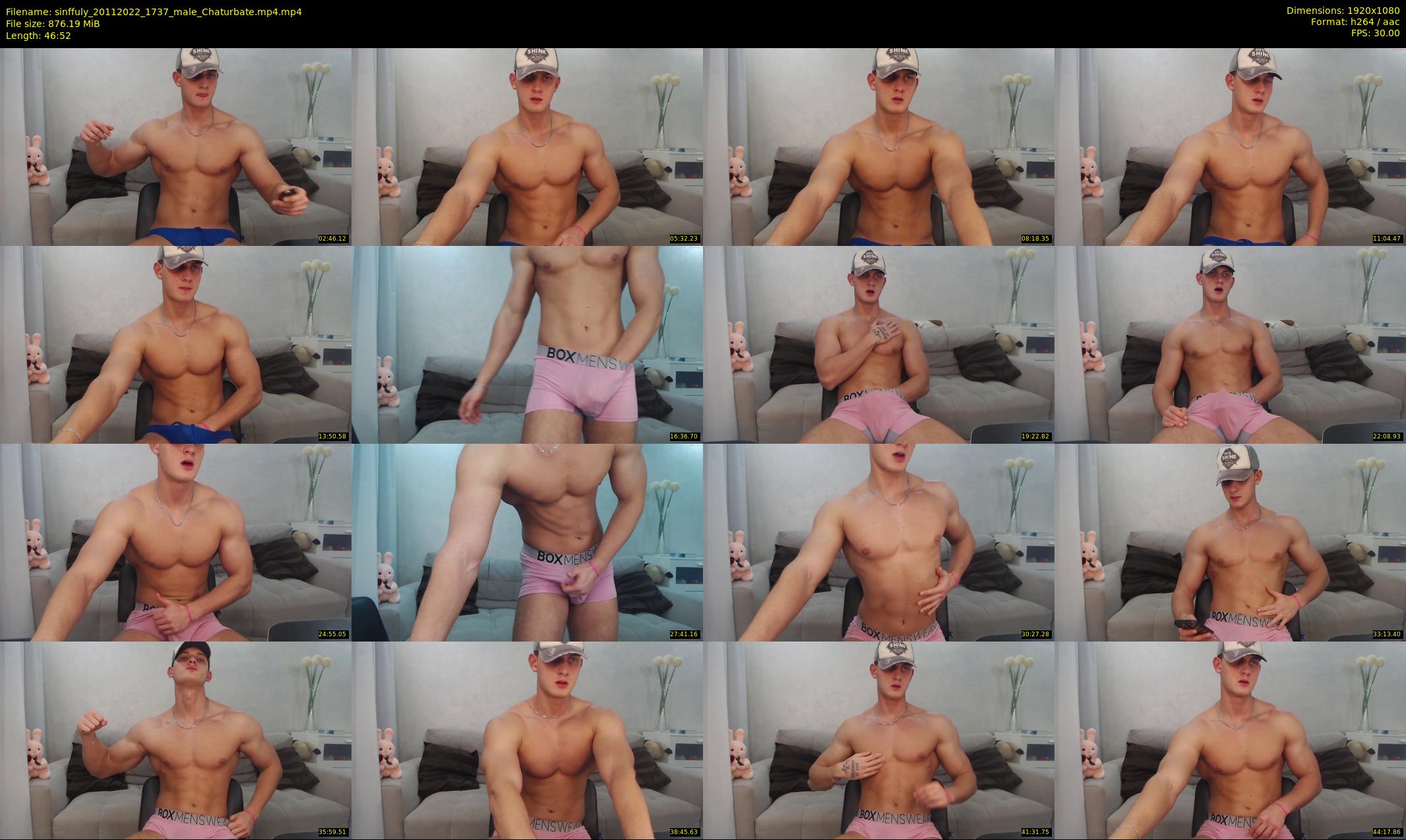 sinffuly — 47 minute Chaturbate male cam show recording, 1080p, Nov 20, 2022