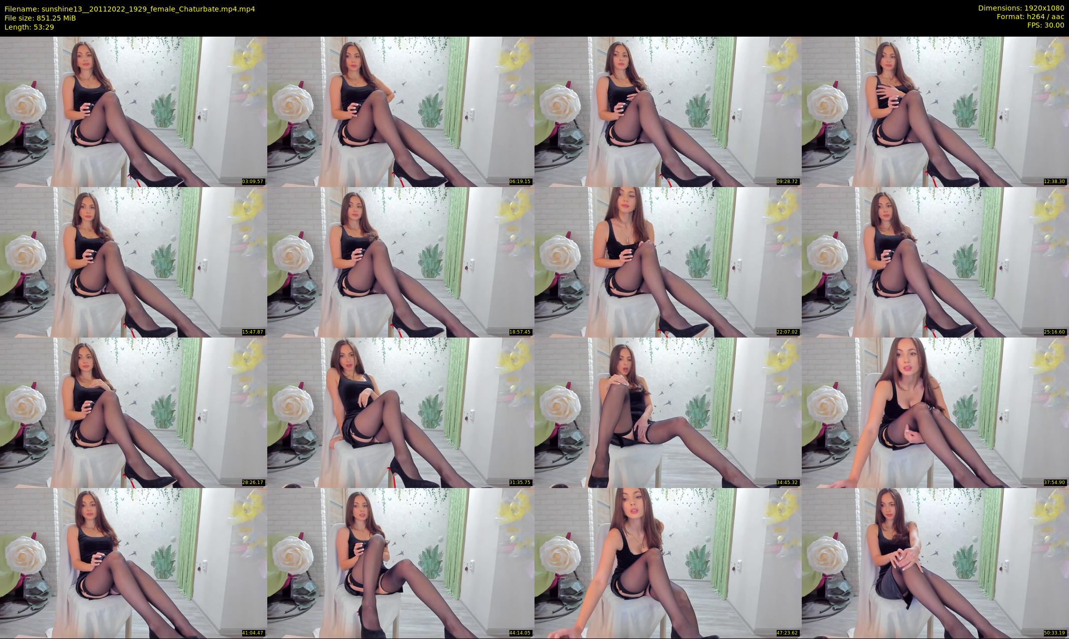 sunshine13_ — 54 minute Chaturbate female cam show recording, 1080p, Nov 20, 2022