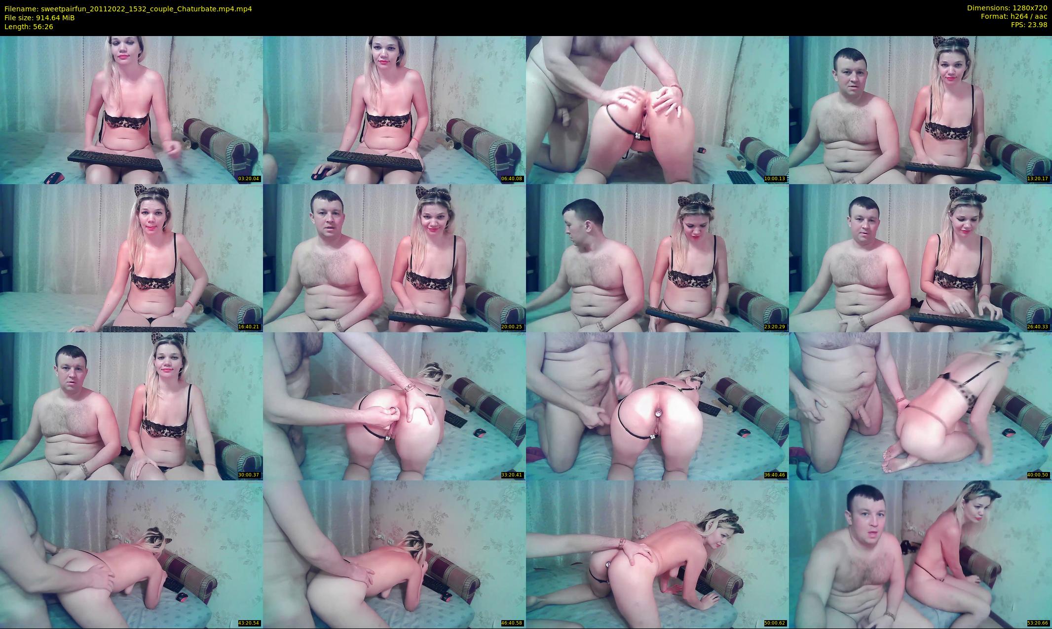 sweetpairfun — 57 minute Chaturbate couple cam show recording, 720p, Nov 20, 2022