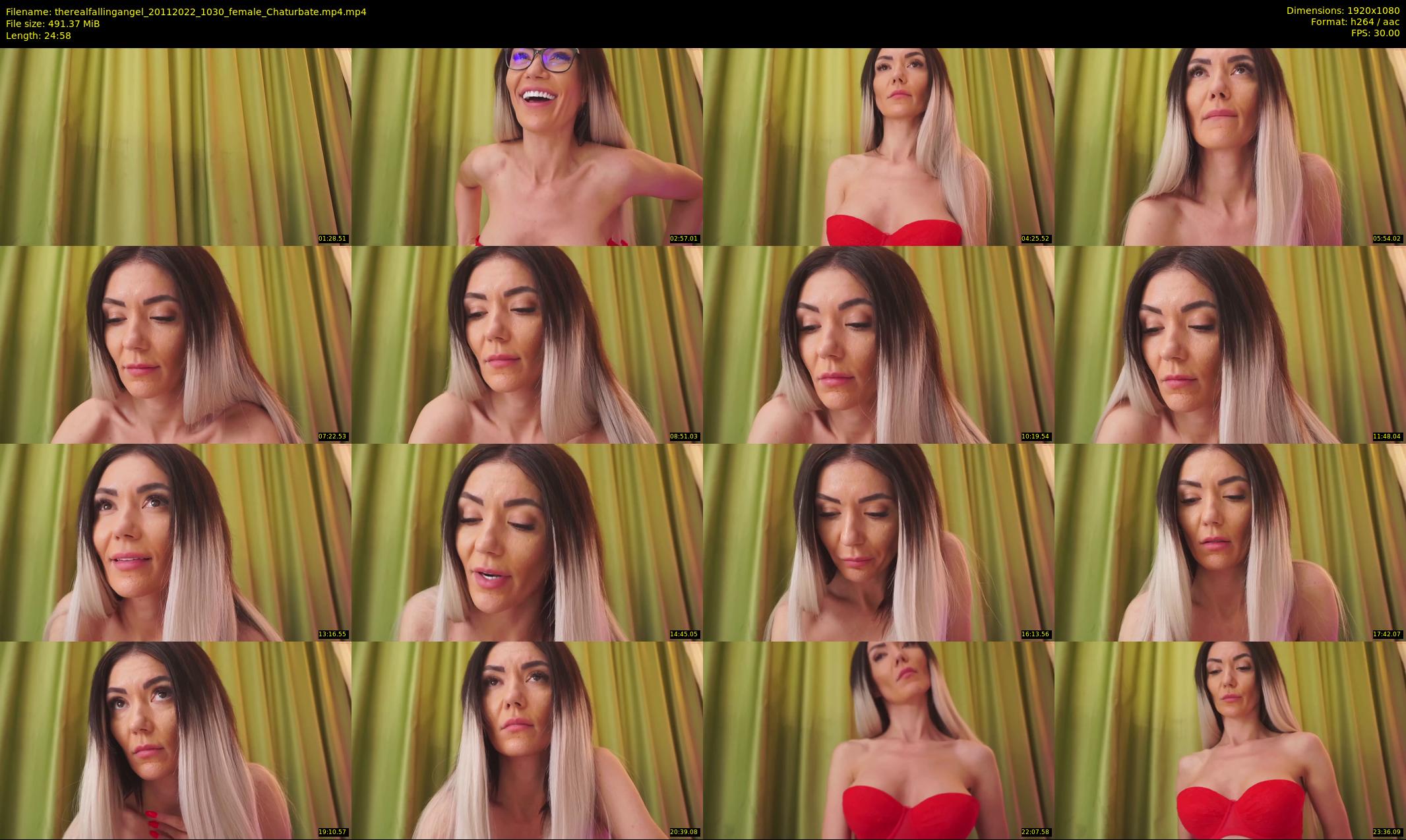 therealfallingangel — 25 minute Chaturbate female cam show recording, 1080p, Nov 20, 2022