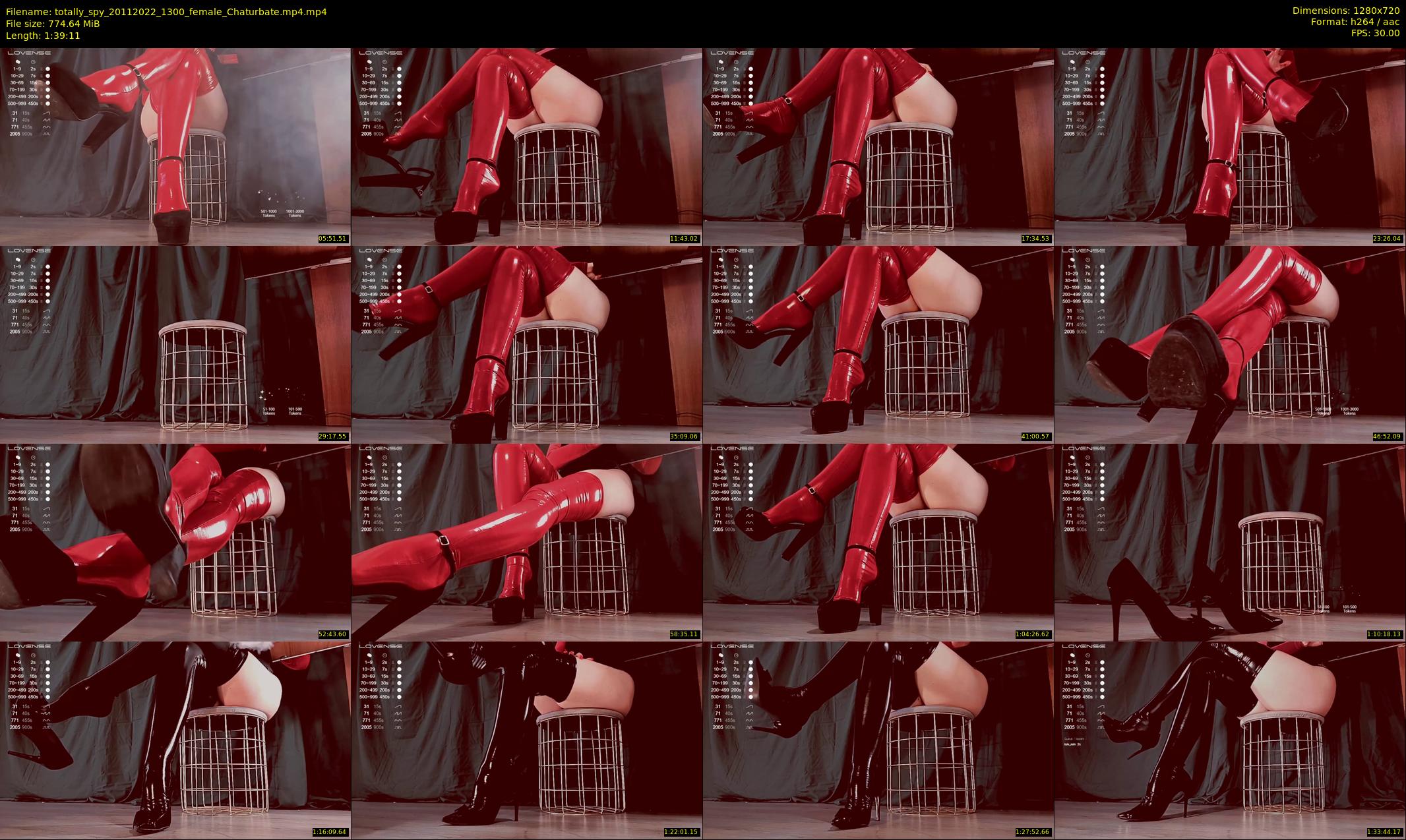 totally_spy — 100 minute Chaturbate female cam show recording, 720p, Nov 20, 2022