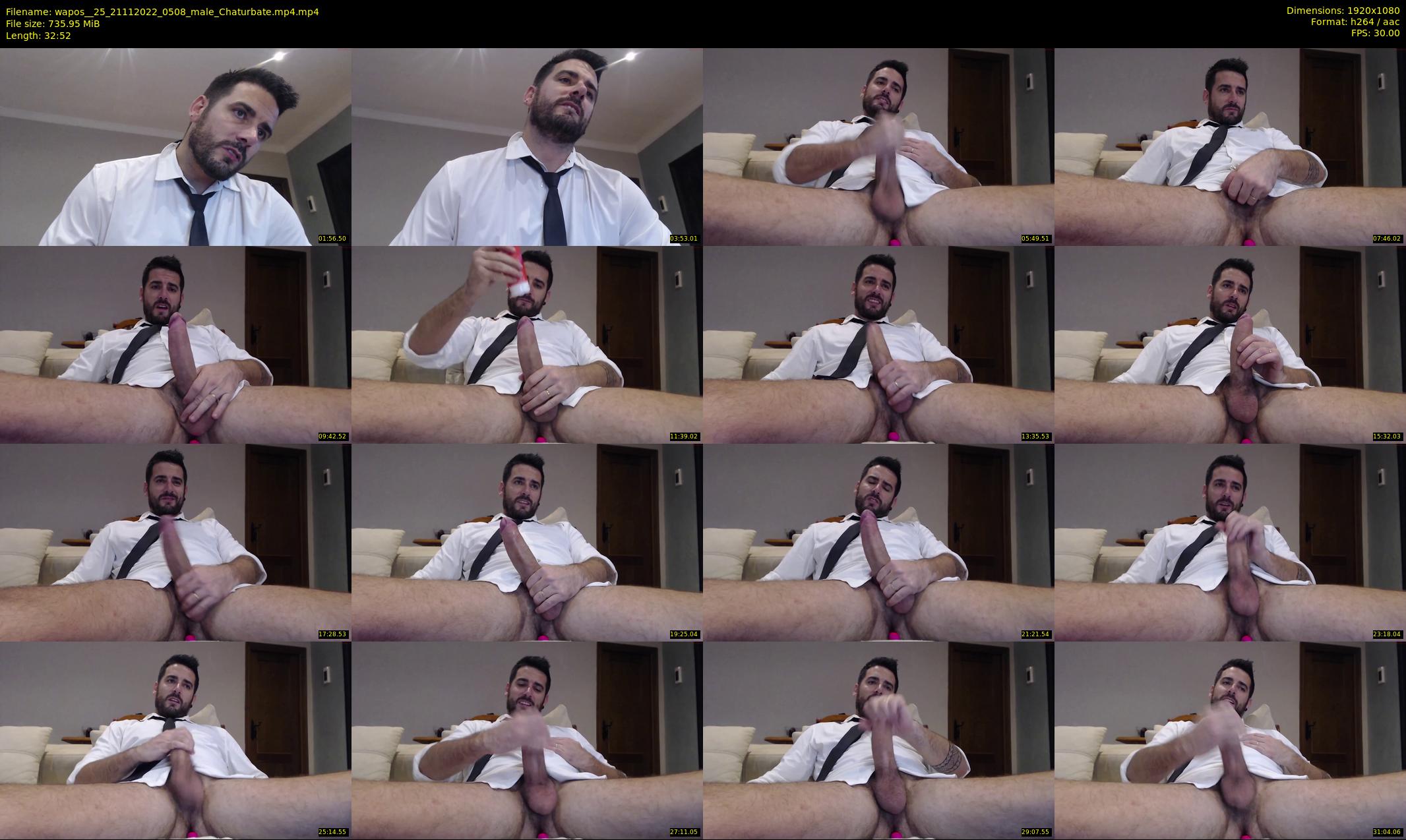 wapos__25 — 33 minute Chaturbate male cam show recording, 1080p, Nov 21, 2022