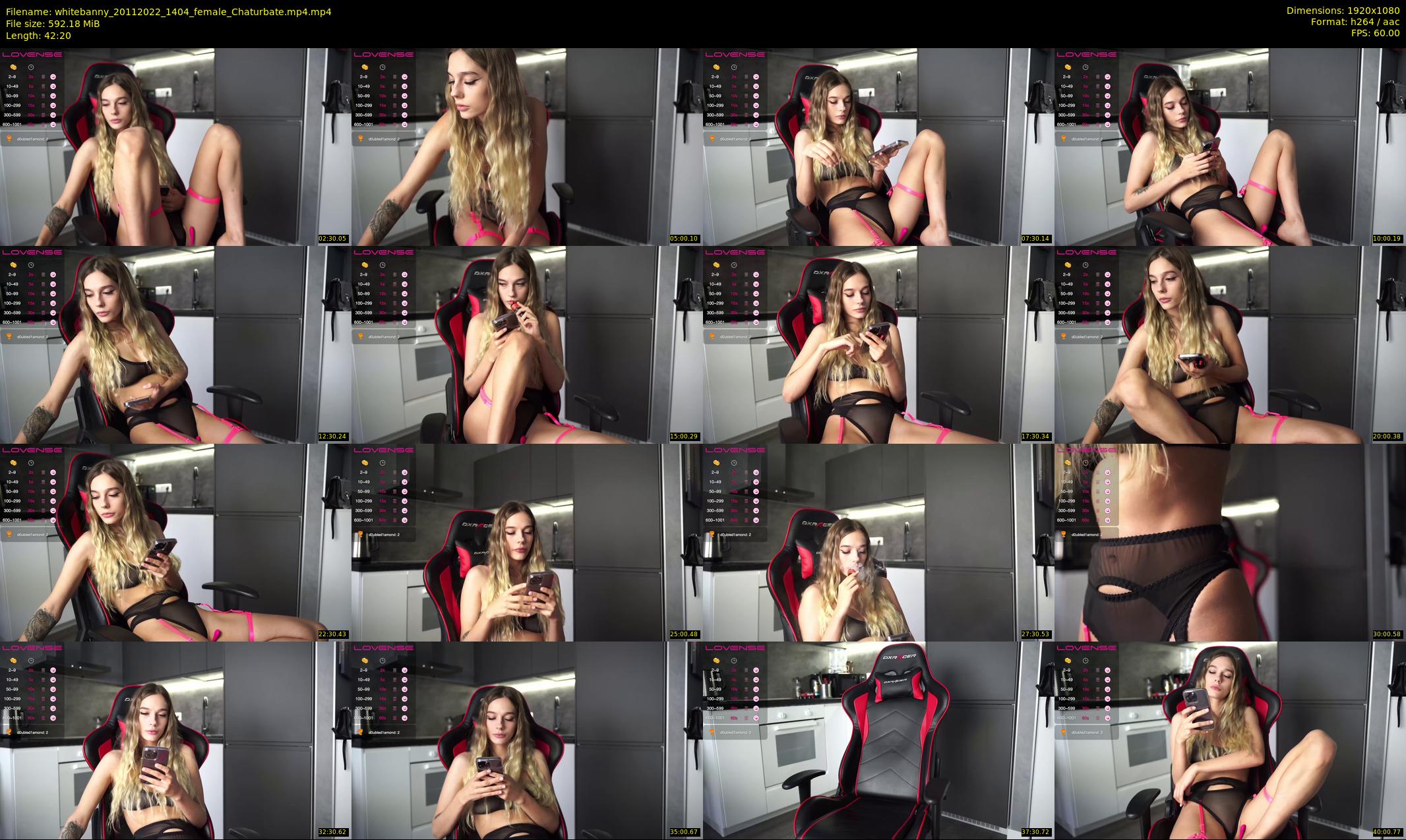whitebanny — 43 minute Chaturbate couple cam show recording, 1080p, Nov 20, 2022