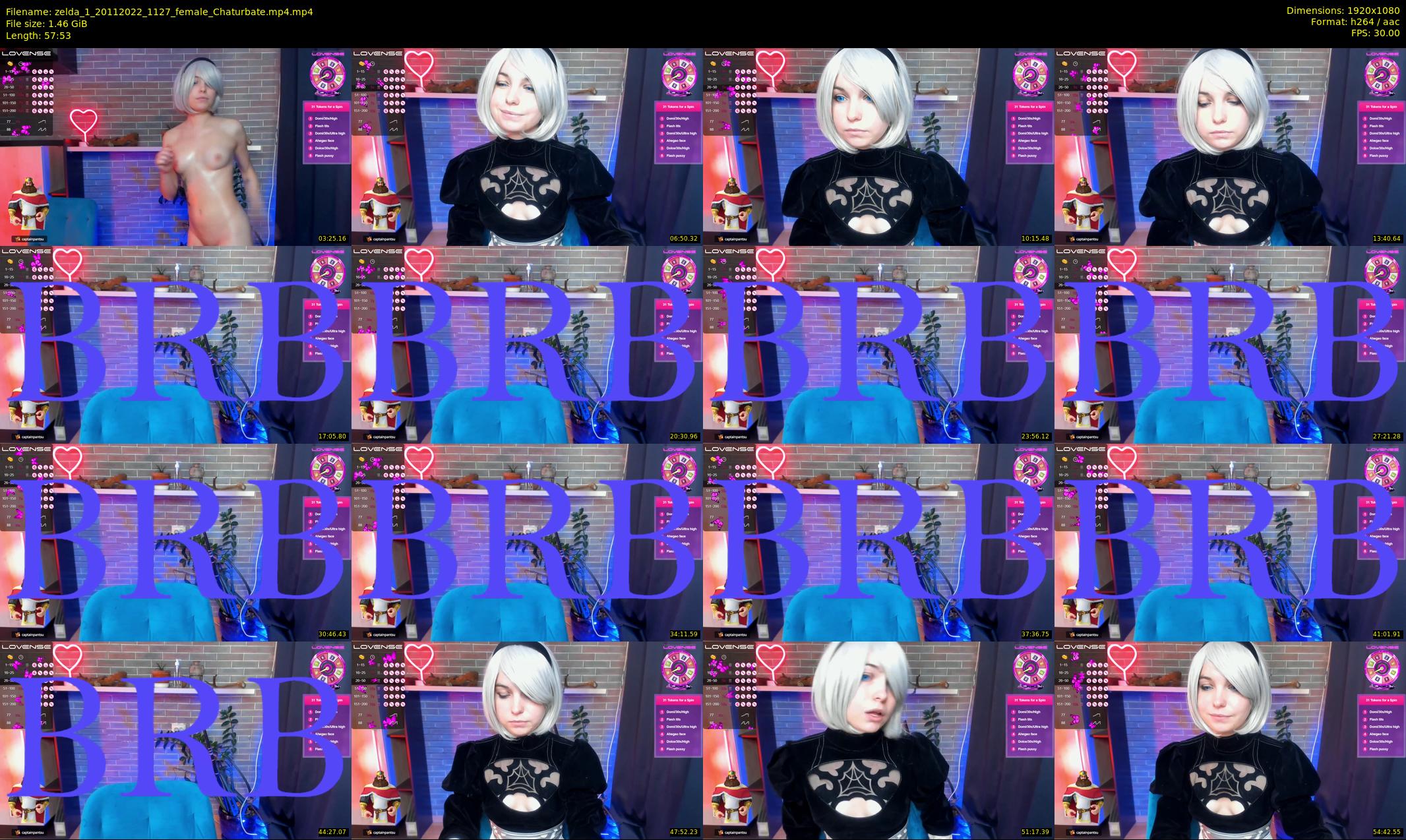 zelda_1 — 58 minute Chaturbate female cam show recording, 1080p, Nov 20, 2022