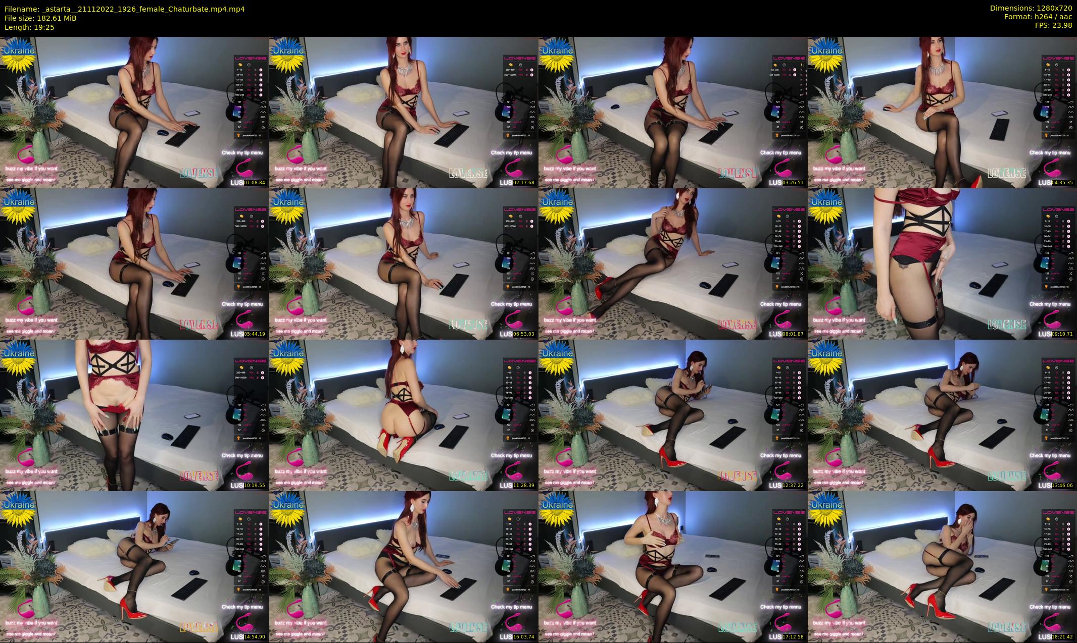 _astarta_ — 20 minute Chaturbate female cam show recording, 720p, Nov 21, 2022