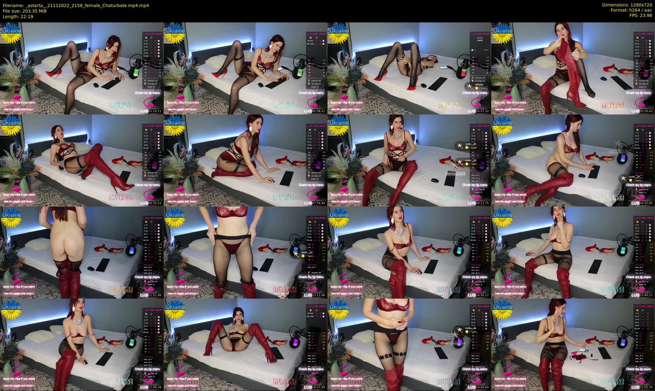 _astarta_ — 23 minute Chaturbate female cam show recording, 720p, Nov 21, 2022
