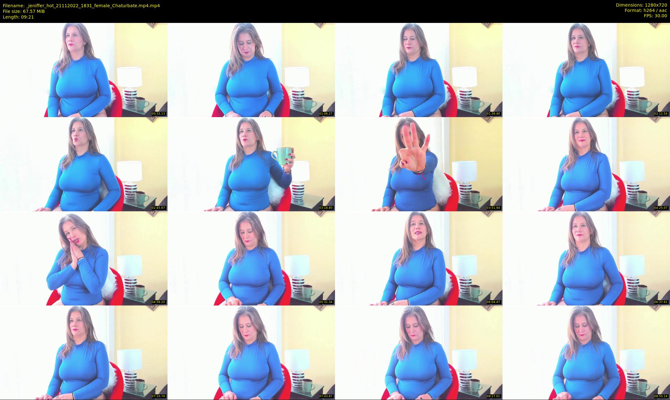_jeniffer_hot — 10 minute Chaturbate female cam show recording, 720p, Nov 21, 2022