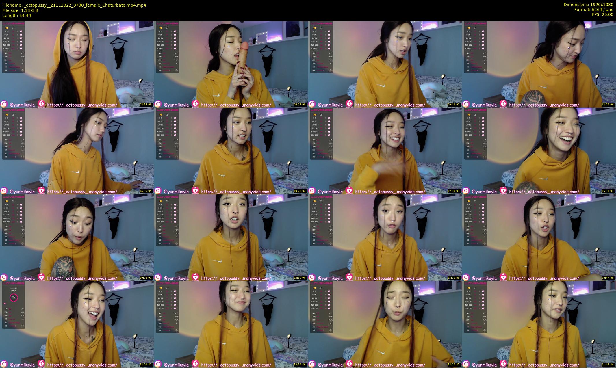 _octopussy_ — 55 minute Chaturbate female cam show recording, 1080p, Nov 21, 2022