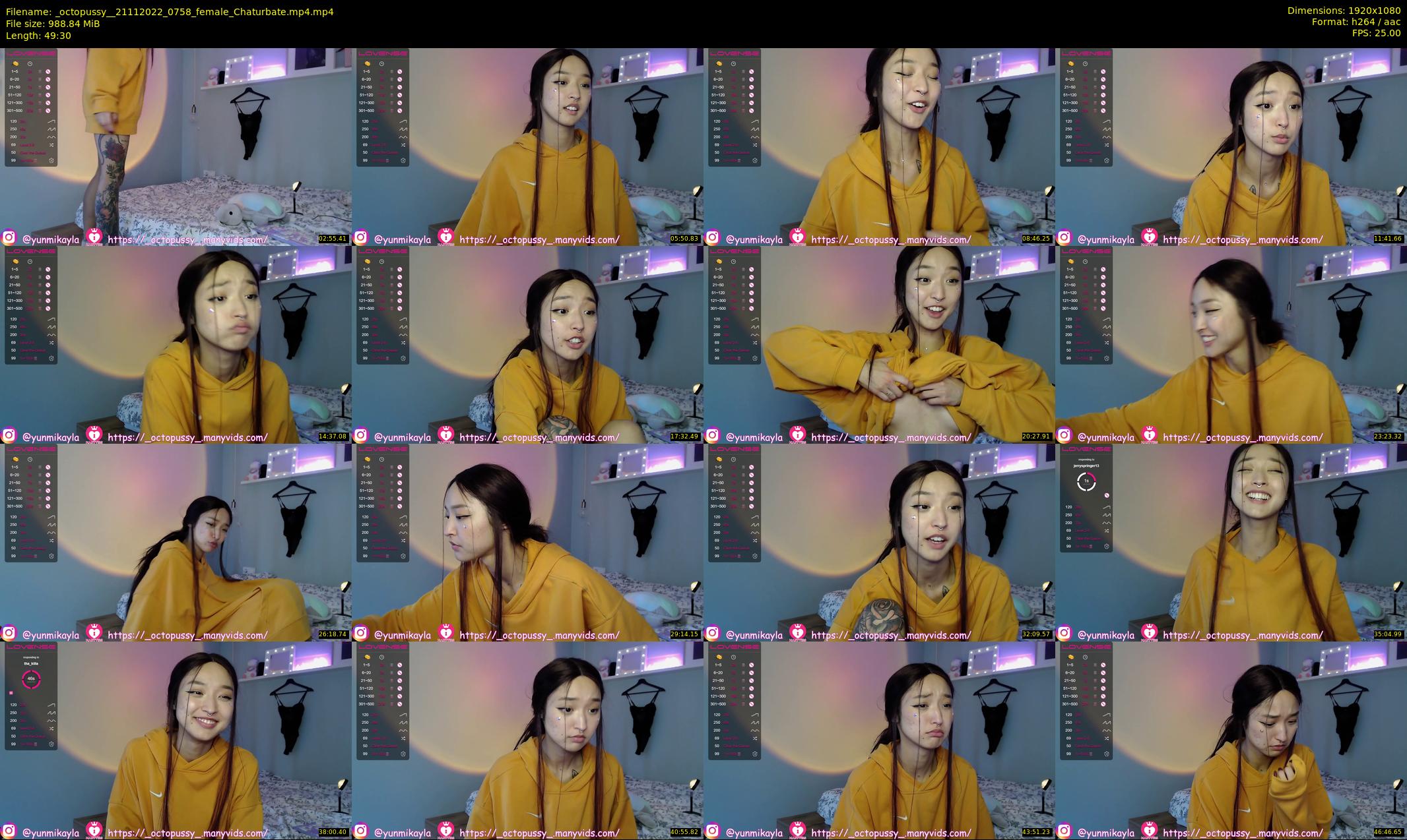 _octopussy_ — 50 minute Chaturbate female cam show recording, 1080p, Nov 21, 2022