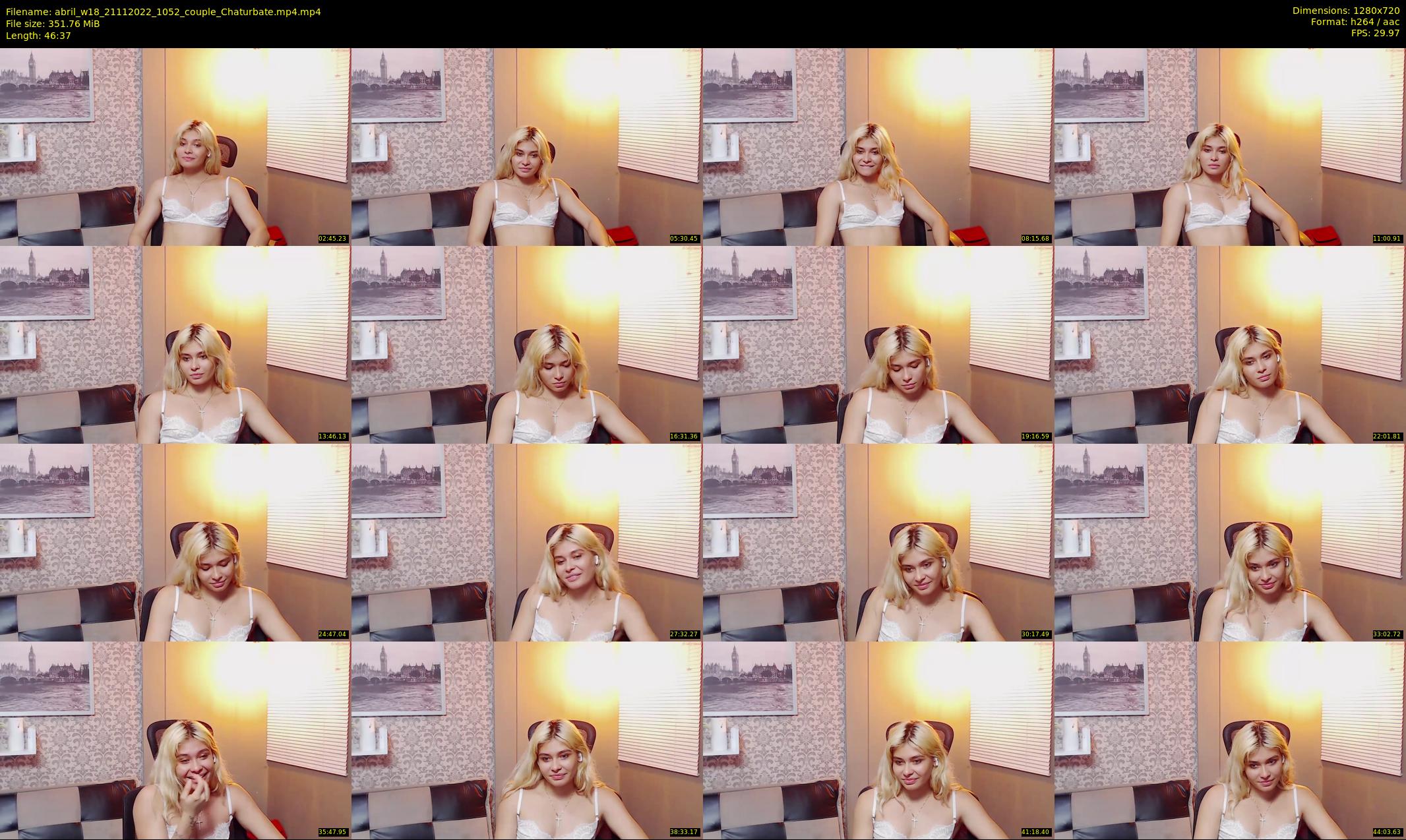 abril_w18 — 47 minute Chaturbate female cam show recording, 720p, Nov 21, 2022