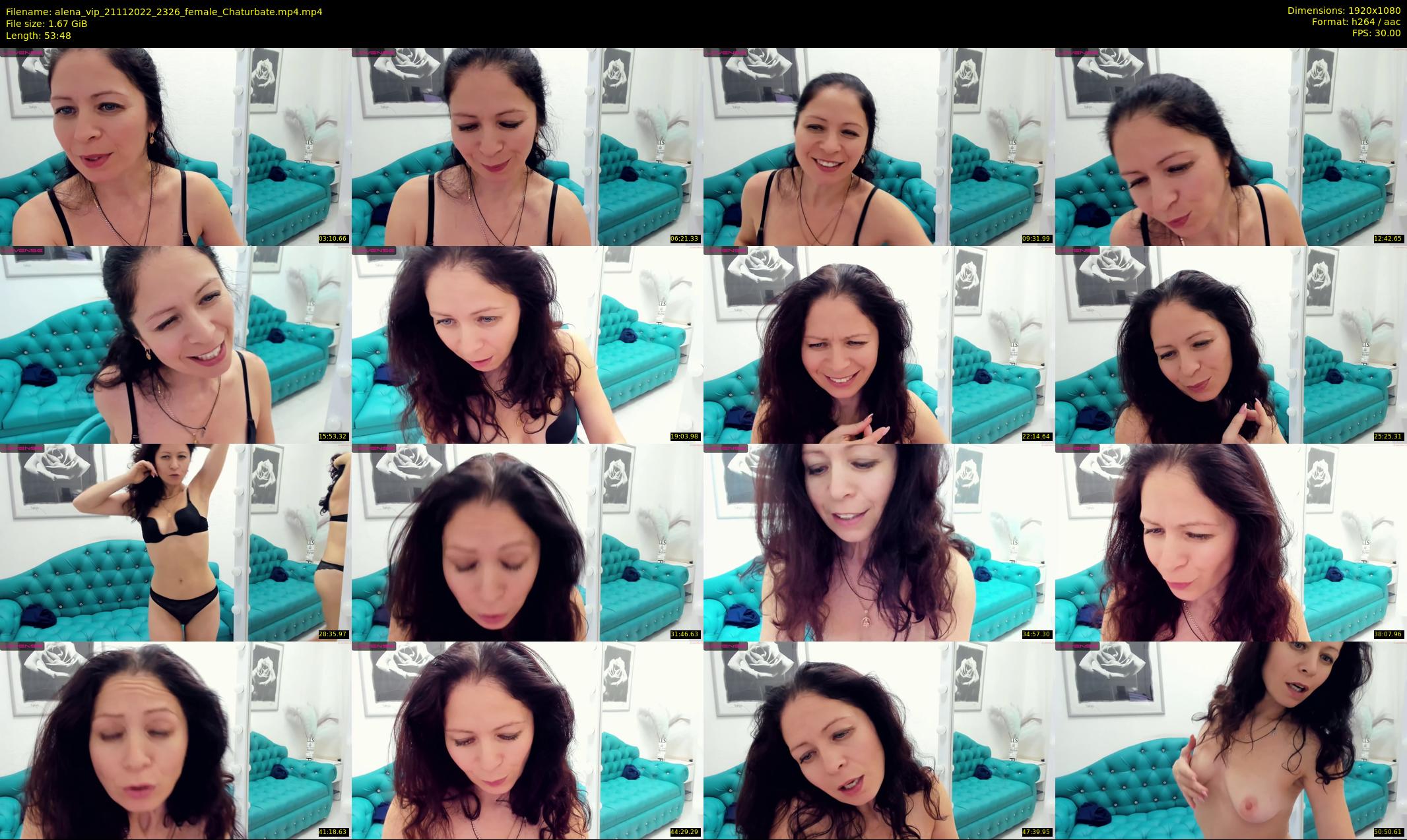 alena_vip — 54 minute Chaturbate female cam show recording, 1080p, Nov 21, 2022
