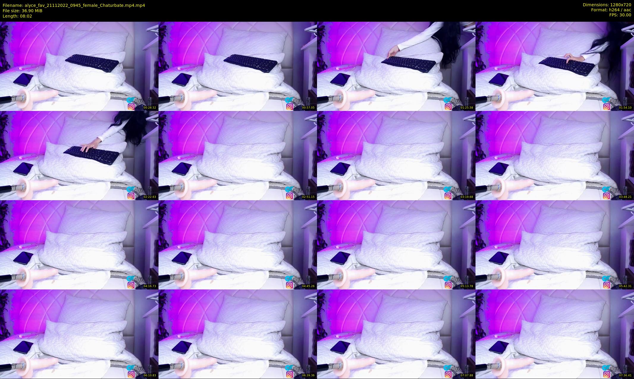 alyce_fav — 9 minute Chaturbate female cam show recording, 720p, Nov 21, 2022