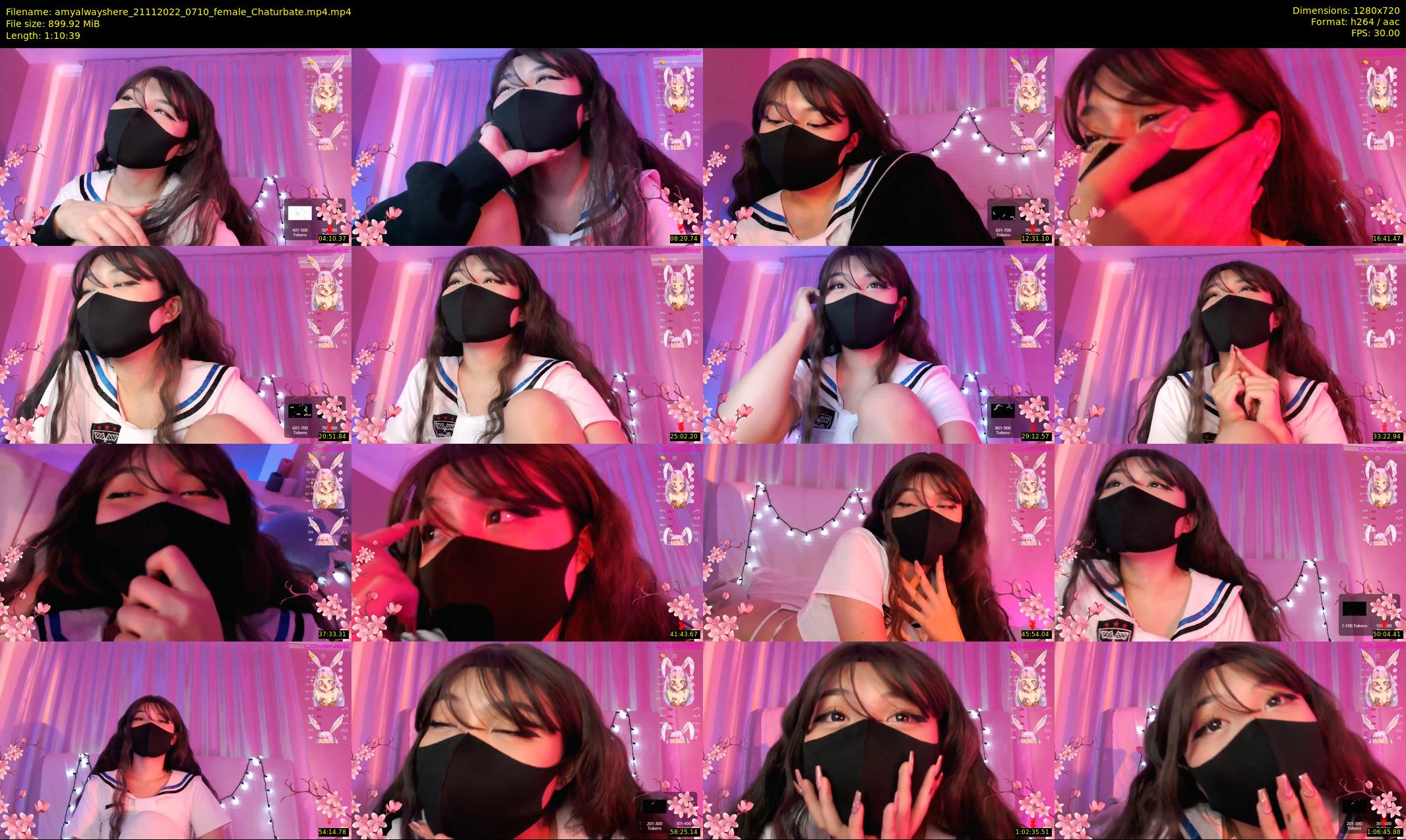 amyalwayshere — 71 minute Chaturbate female cam show recording, 720p, Nov 21, 2022