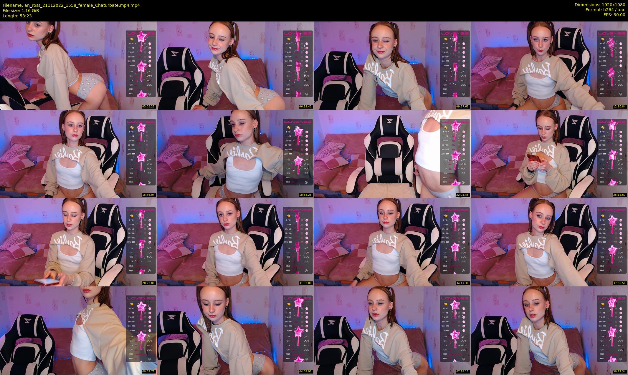 an_ross — 54 minute Chaturbate female cam show recording, 1080p, Nov 21, 2022