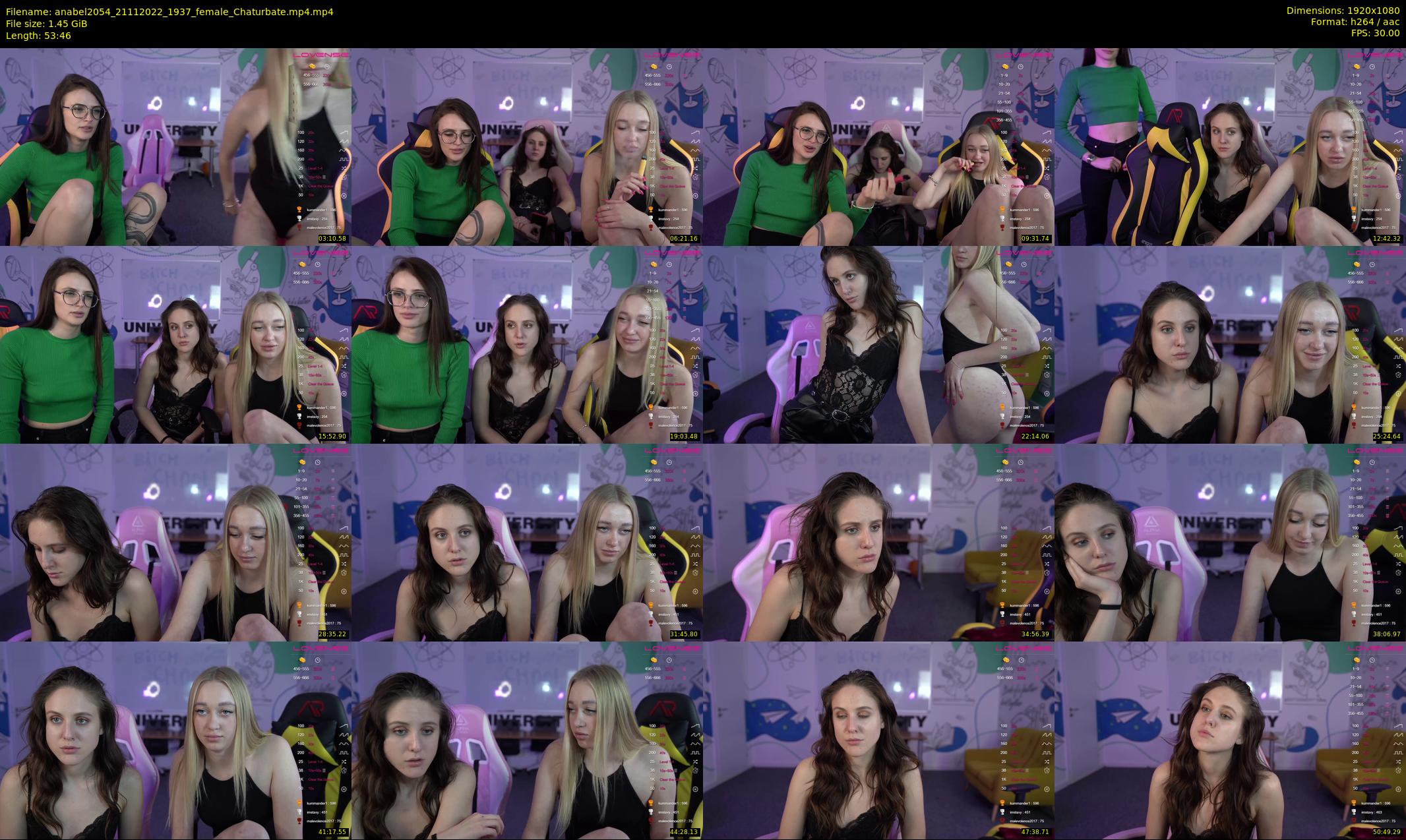 anabel2054 — 54 minute Chaturbate female cam show recording, 1080p, Nov 21, 2022