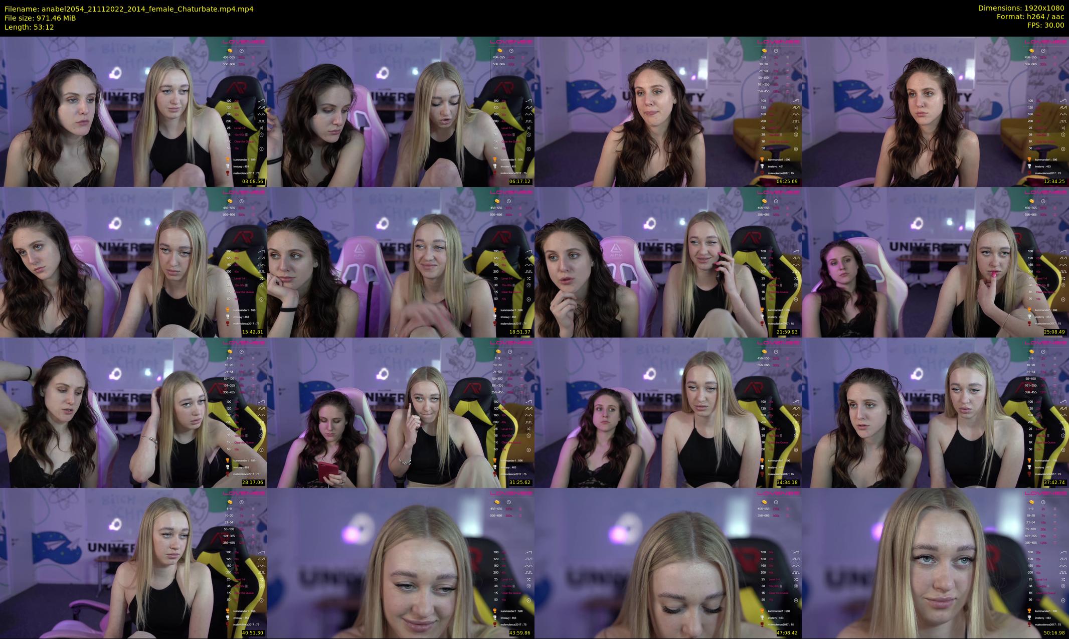 anabel2054 — 54 minute Chaturbate female cam show recording, 1080p, Nov 21, 2022