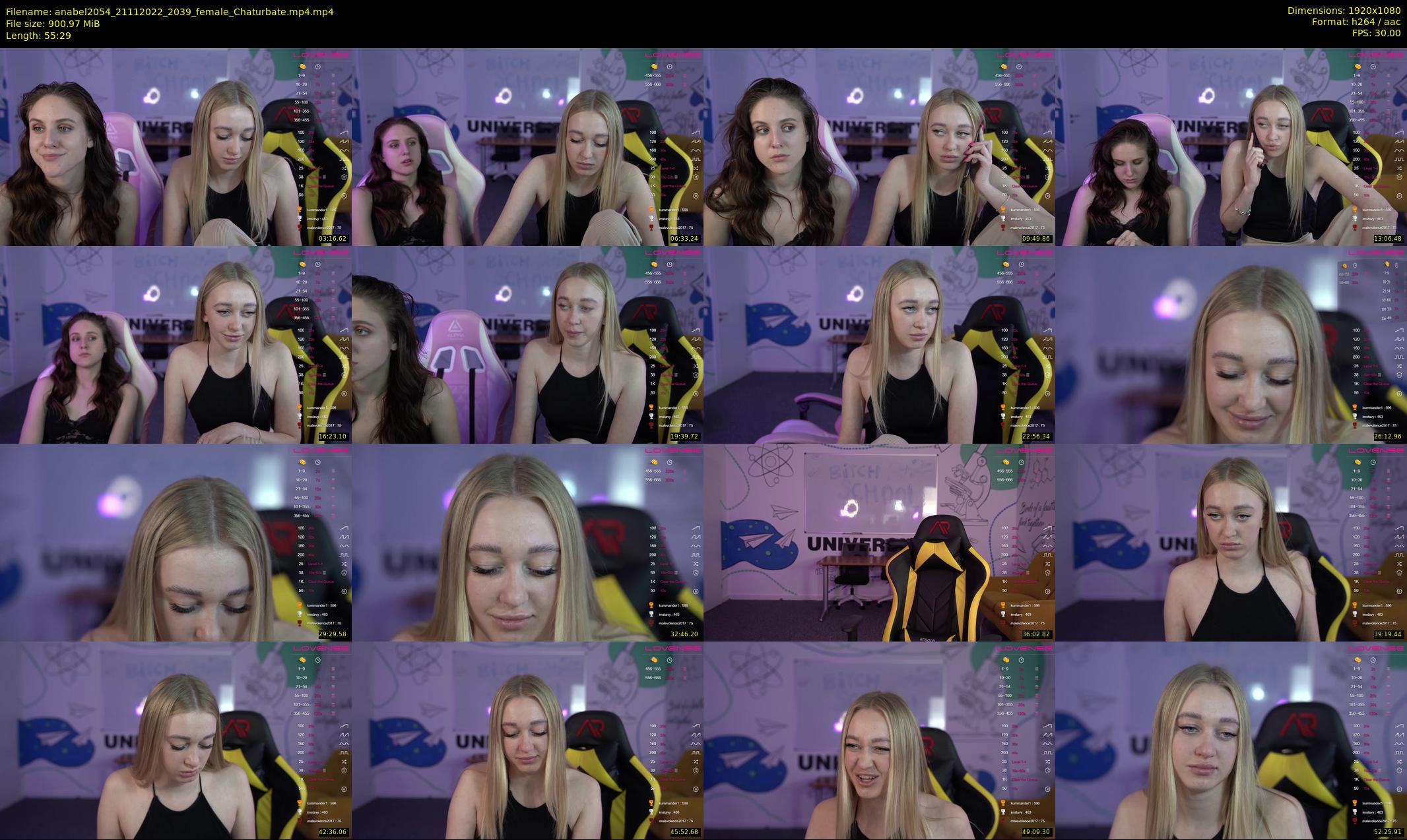 anabel2054 — 56 minute Chaturbate female cam show recording, 1080p, Nov 21, 2022