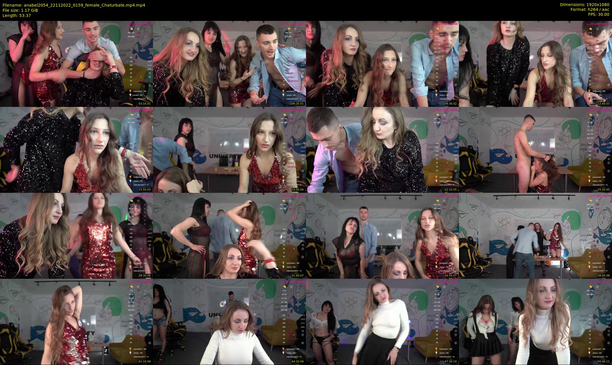 anabel2054 — 54 minute Chaturbate female cam show recording, 1080p, Nov 22, 2022
