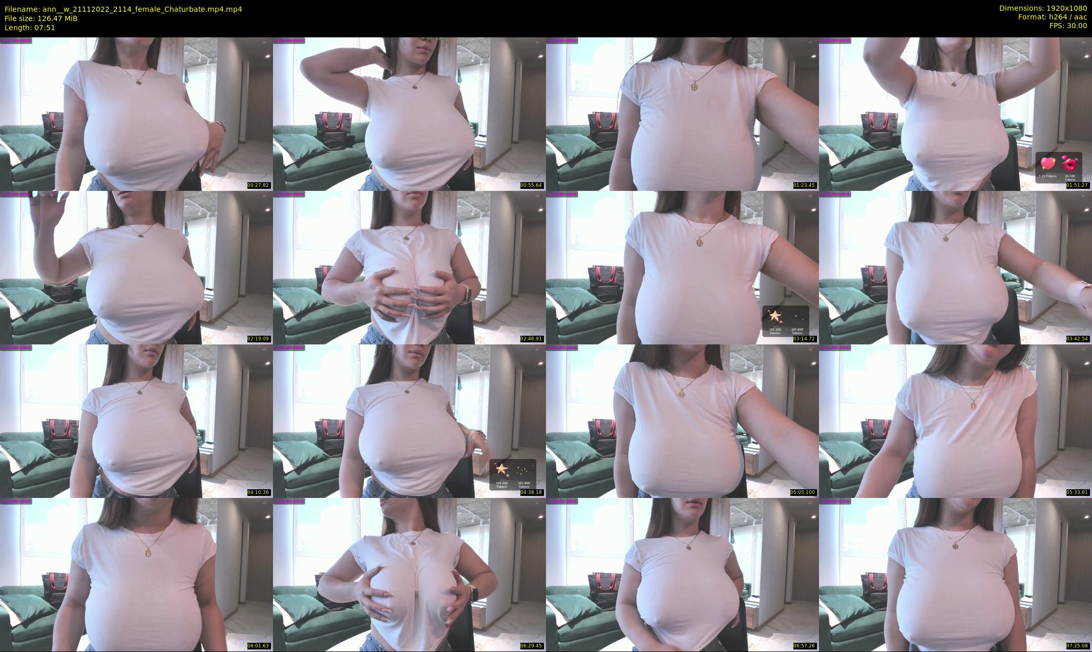 ann__w — 8 minute Chaturbate female cam show recording, 1080p, Nov 21, 2022