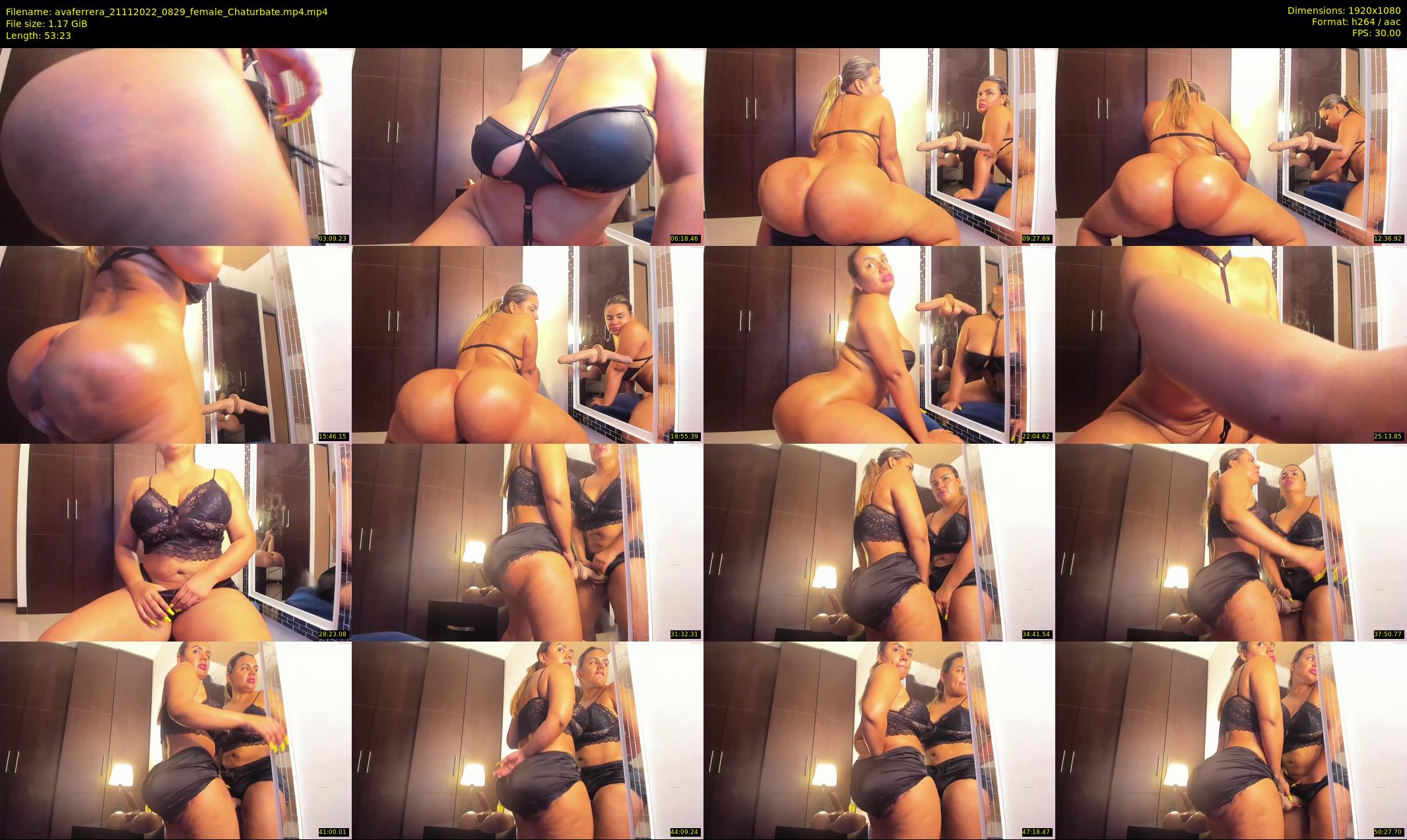 avaferrera — 54 minute Chaturbate female cam show recording, 1080p, Nov 21, 2022