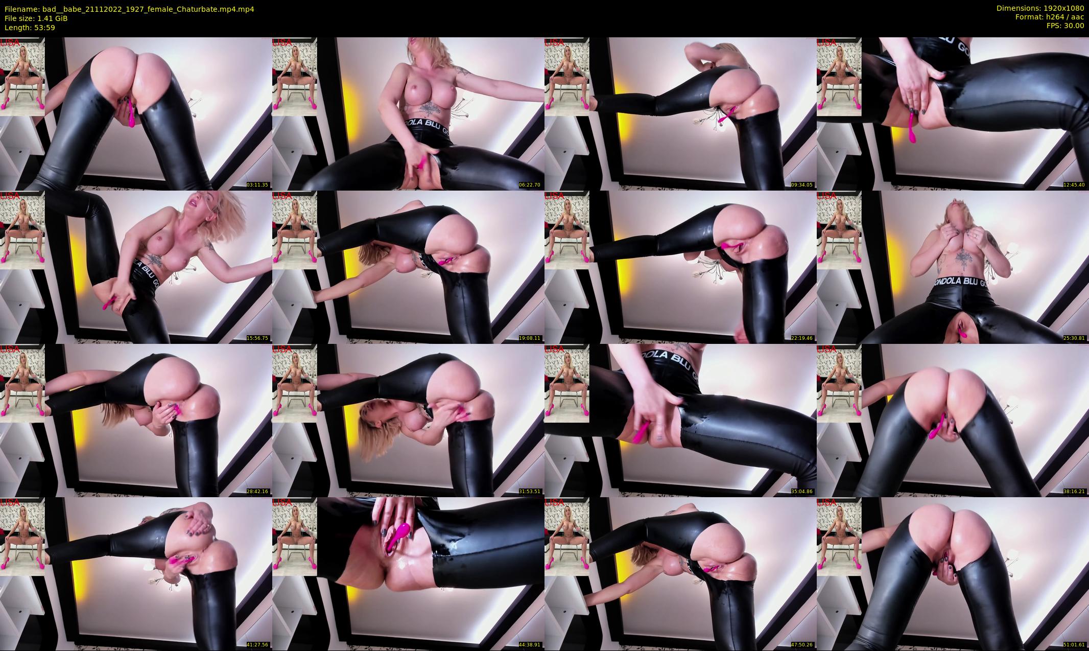 bad__babe — 54 minute Chaturbate female cam show recording, 1080p, Nov 21, 2022