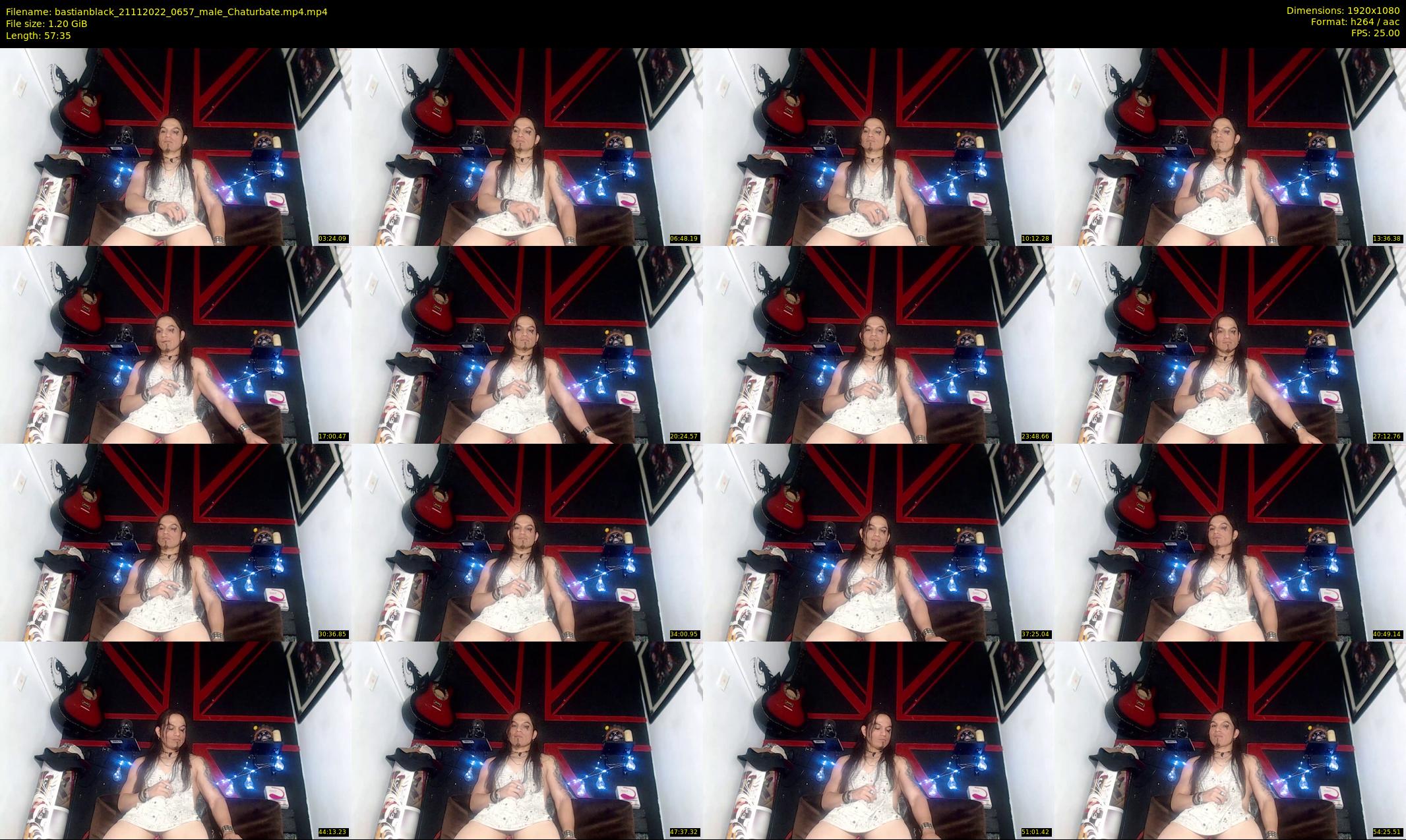 bastianblack — 58 minute Chaturbate male cam show recording, 1080p, Nov 21, 2022