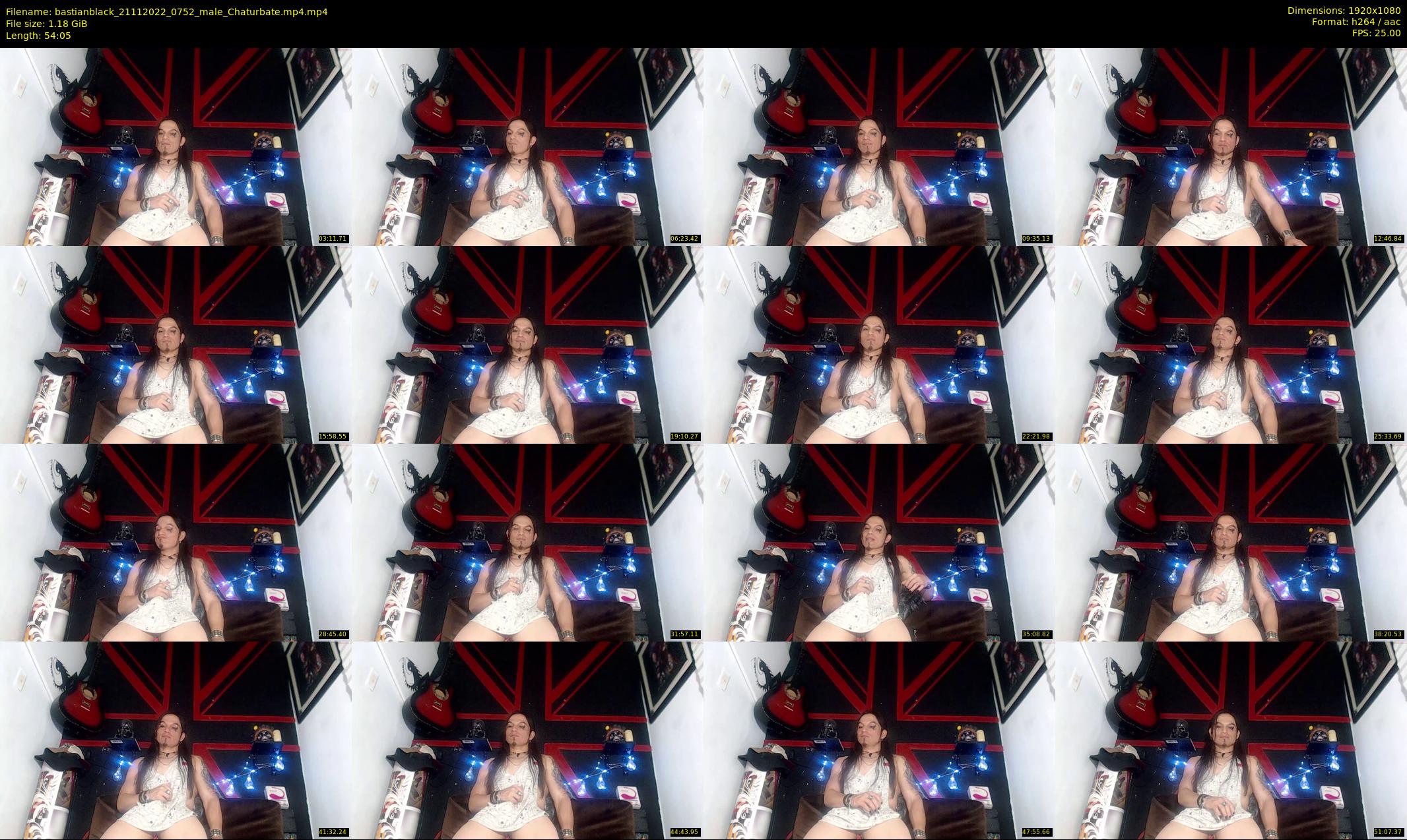 bastianblack — 55 minute Chaturbate male cam show recording, 1080p, Nov 21, 2022