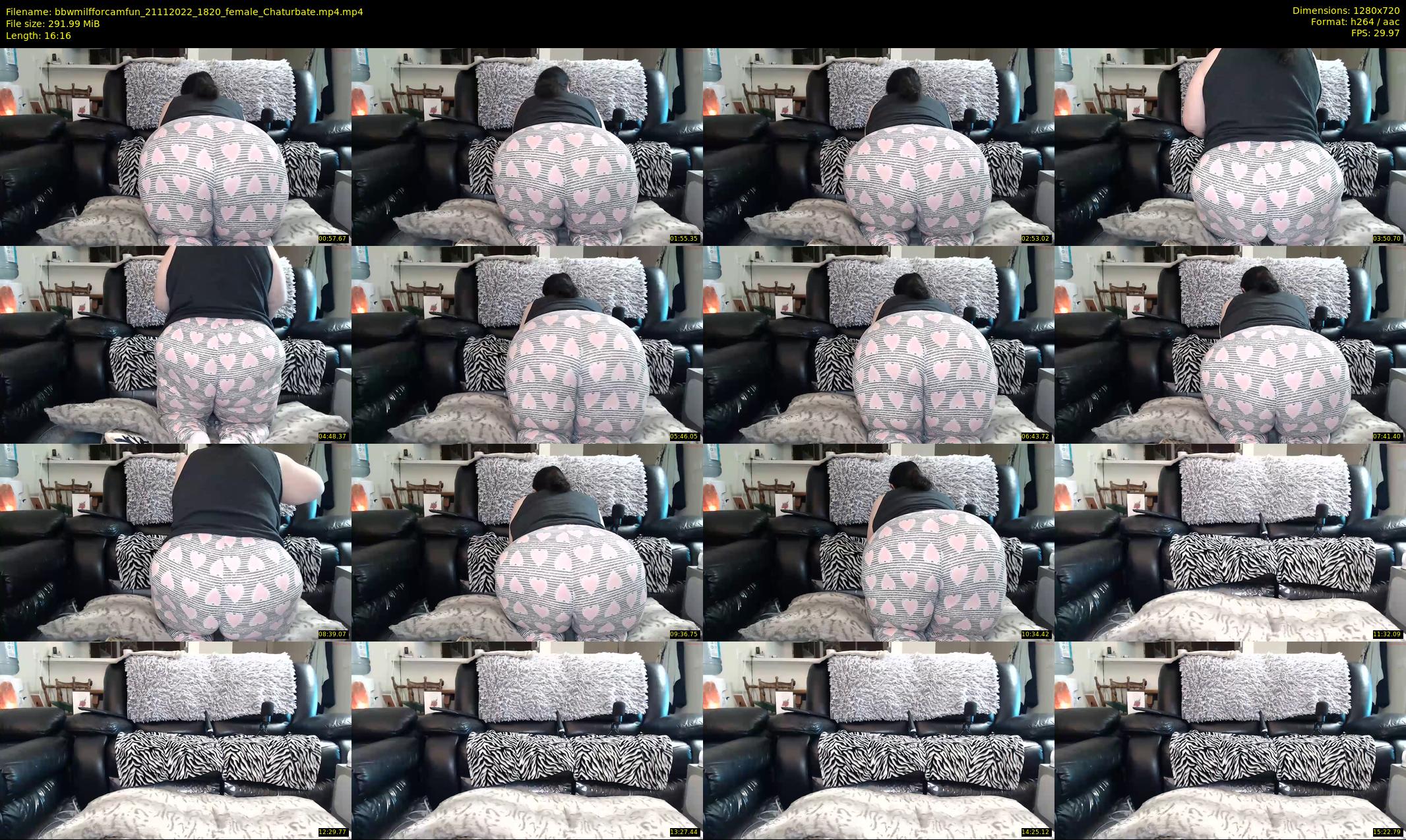 bbwmilfforcamfun — 17 minute Chaturbate female cam show recording, 720p, Nov 21, 2022