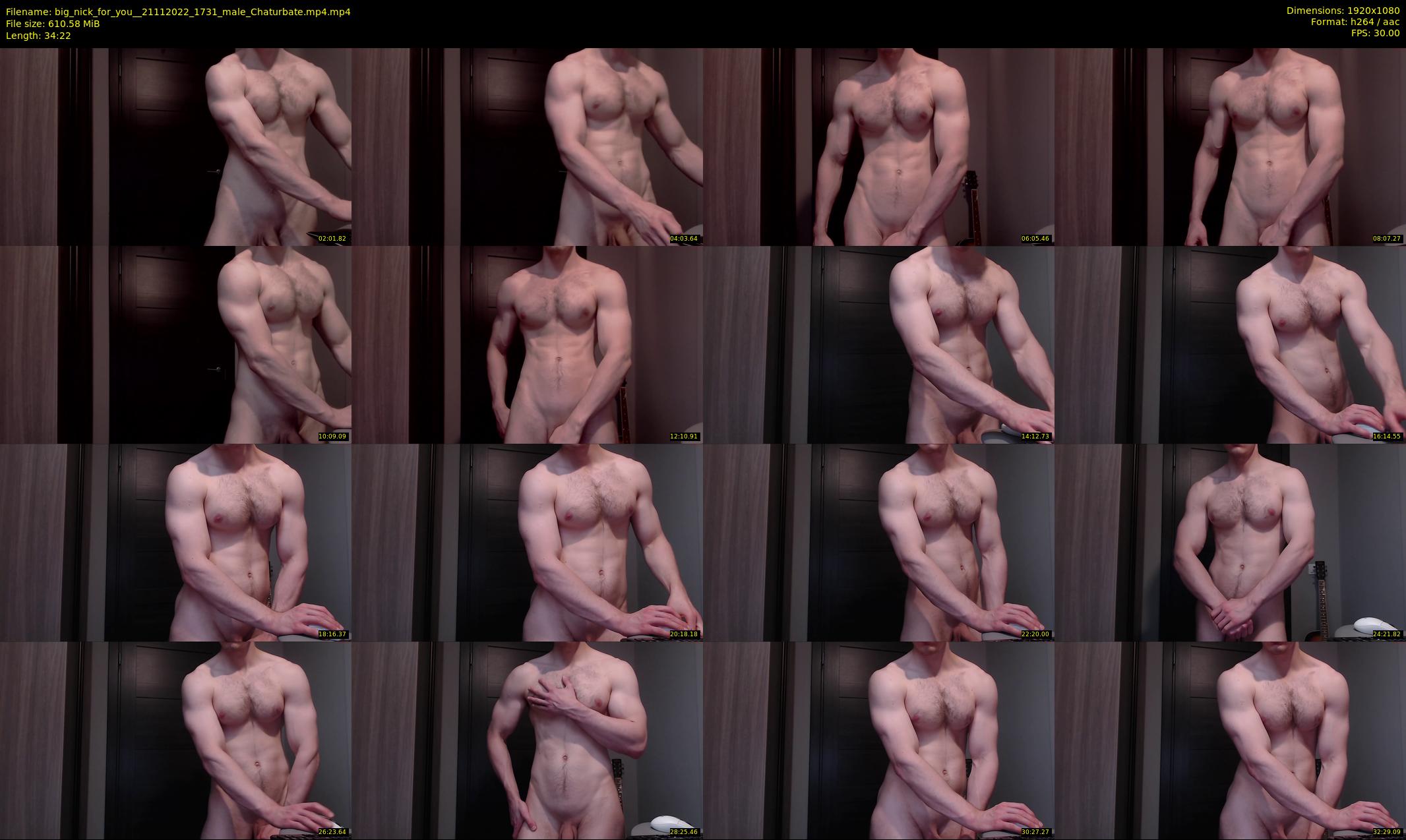 big_nick_for_you_ — 35 minute Chaturbate male cam show recording, 1080p, Nov 21, 2022