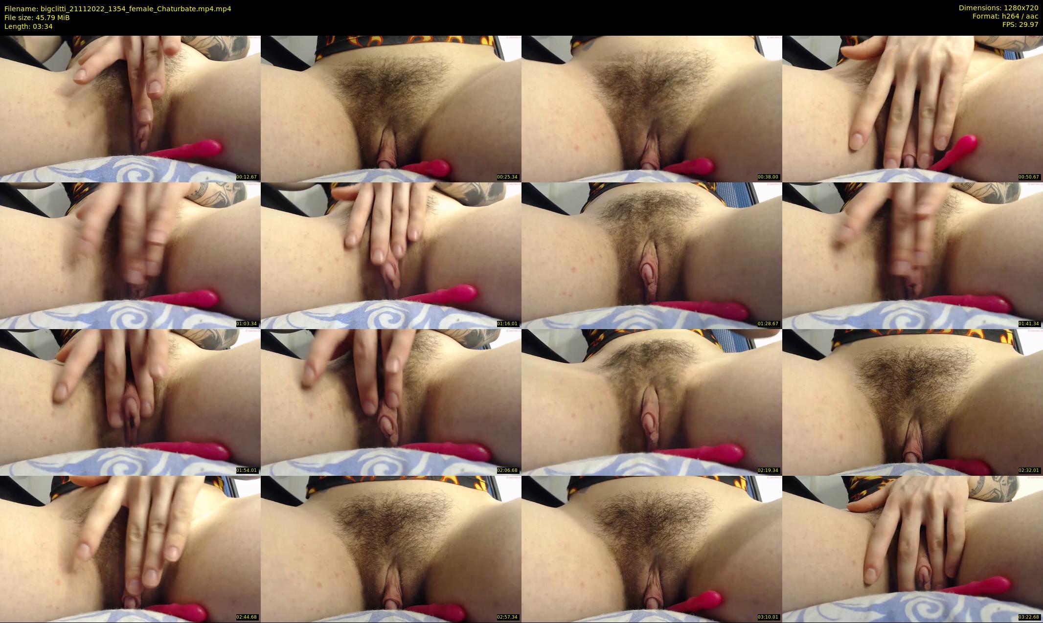 bigclitti — 4 minute Chaturbate female cam show recording, 720p, Nov 21, 2022