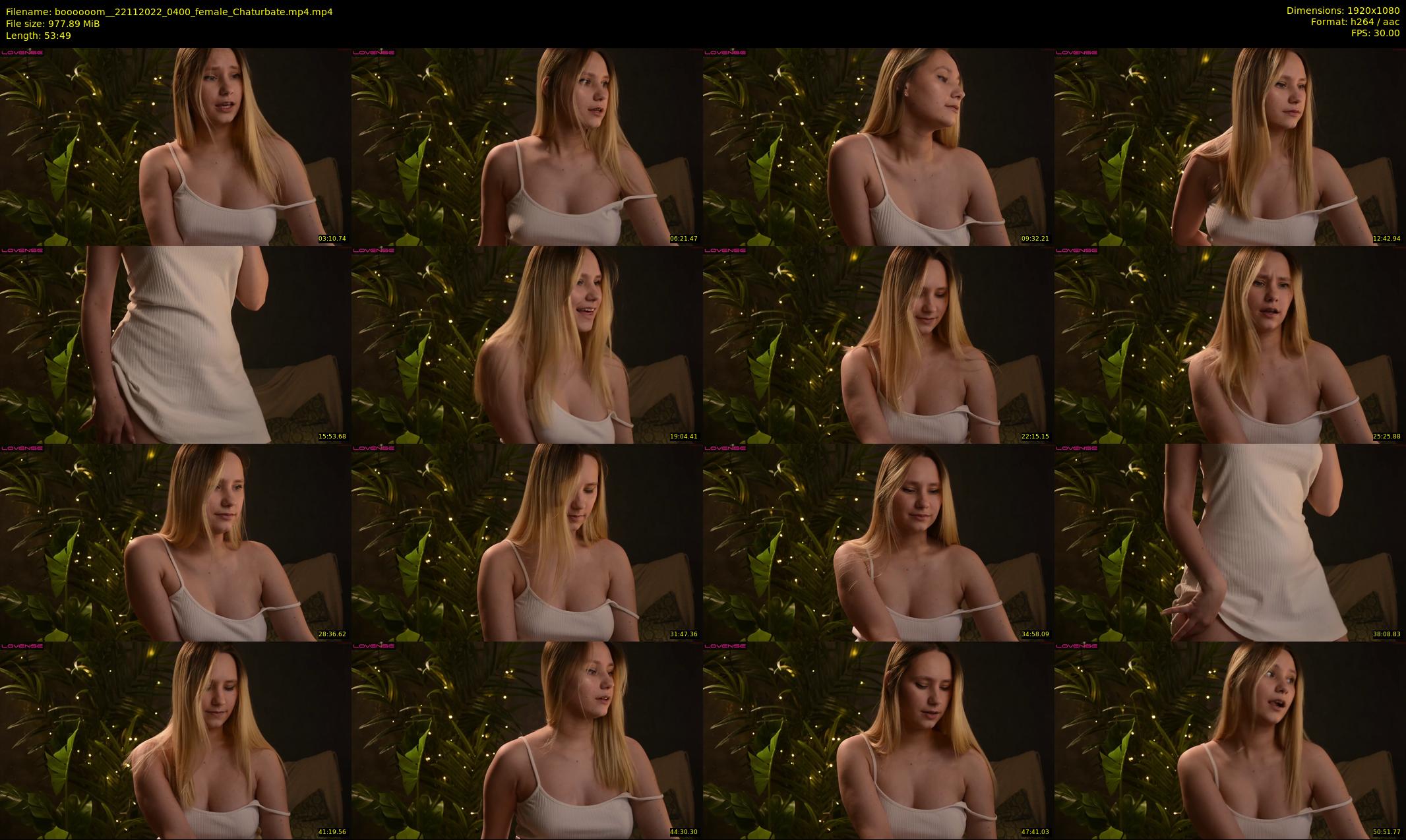 boooooom_ — 54 minute Chaturbate female cam show recording, 1080p, Nov 22, 2022