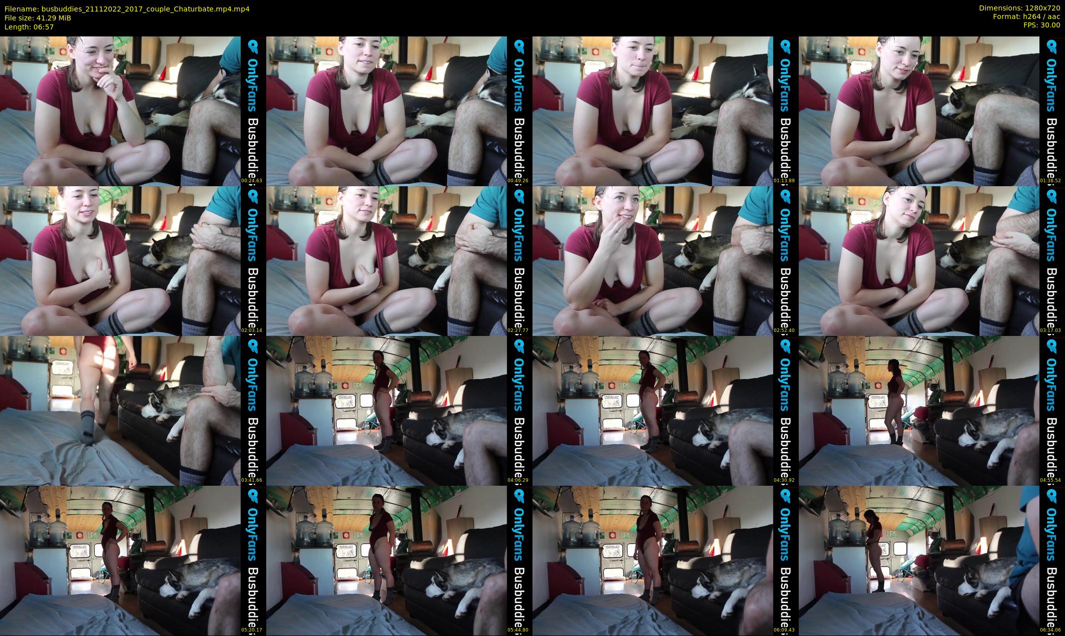 busbuddies — 7 minute Chaturbate couple cam show recording, 720p, Nov 21, 2022