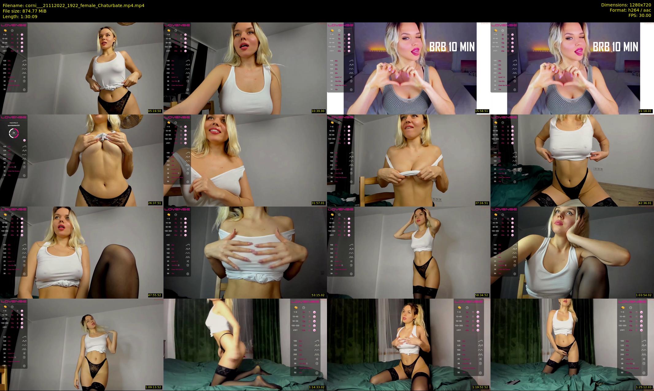 corni__ — 91 minute Chaturbate female cam show recording, 720p, Nov 21, 2022
