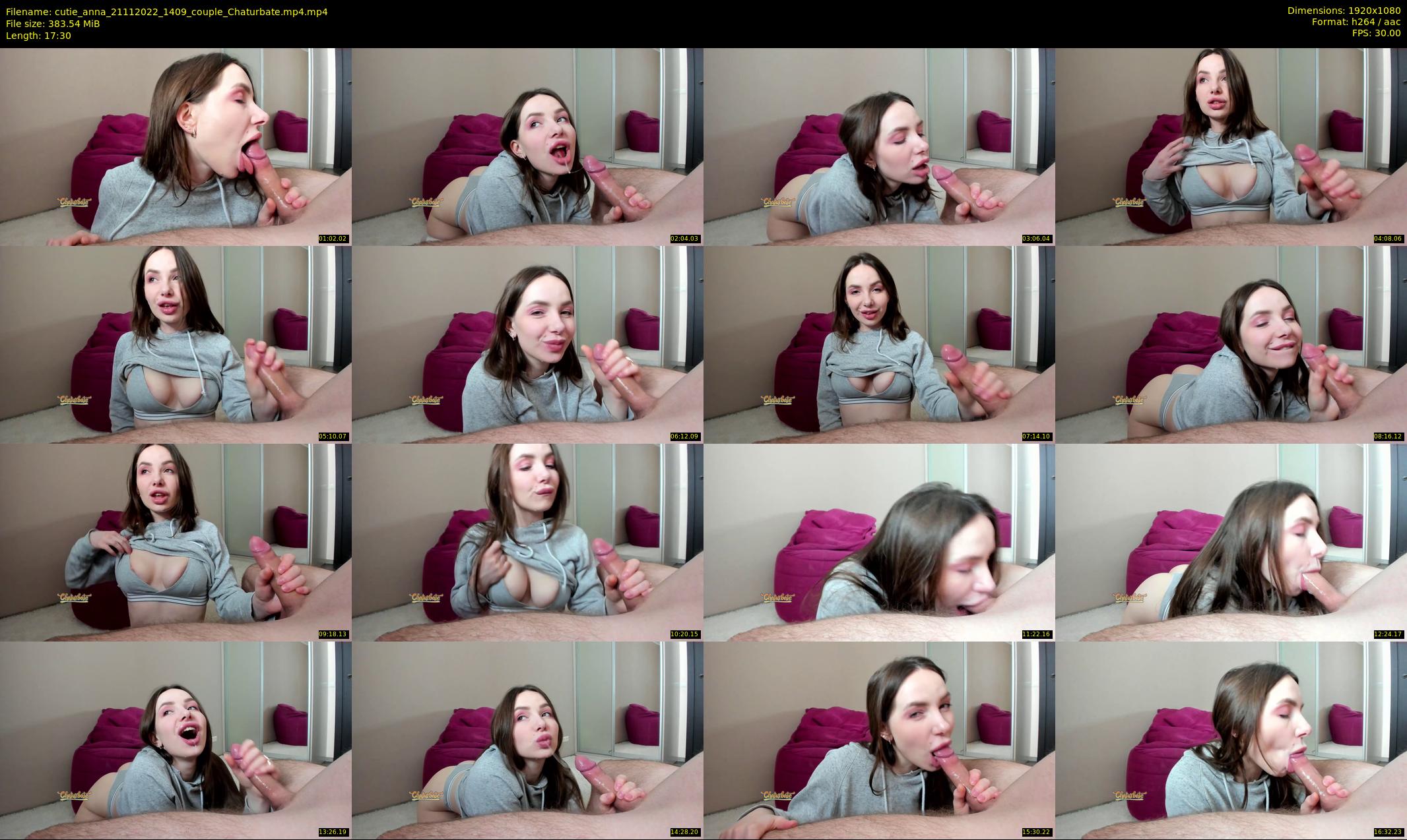 cutie_anna — 18 minute Chaturbate couple cam show recording, 1080p, Nov 21, 2022