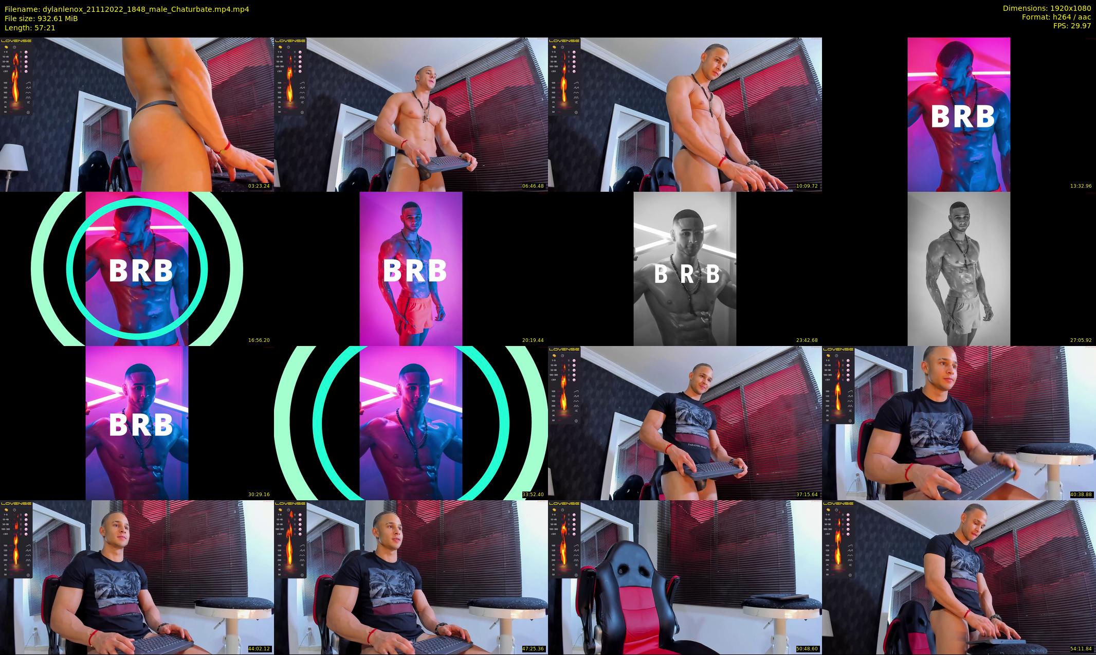 dylanlenox — 58 minute Chaturbate male cam show recording, 1080p, Nov 21, 2022
