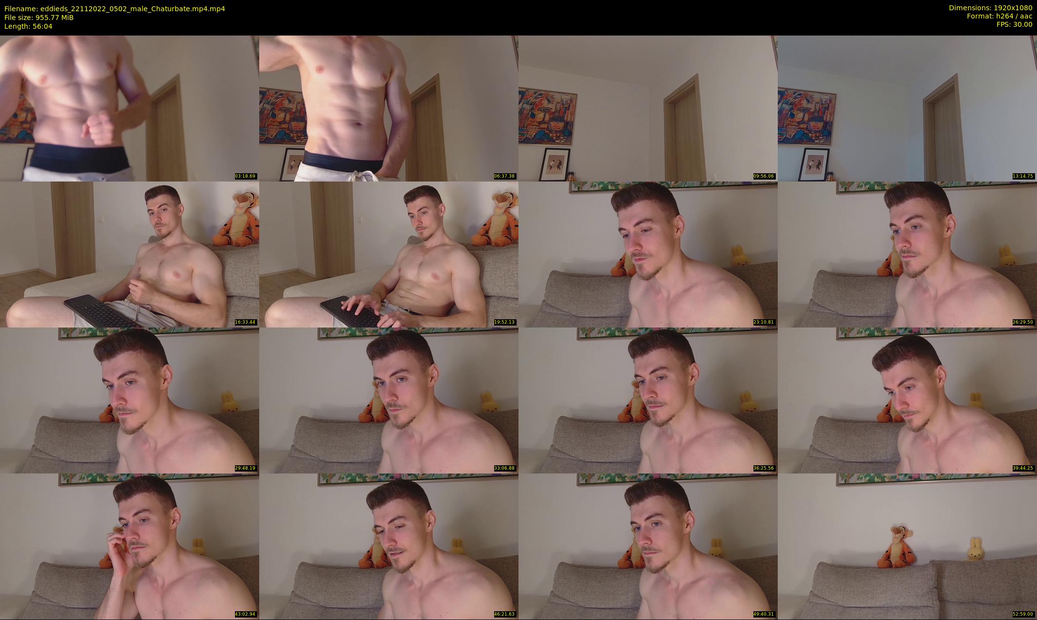 eddieds — 57 minute Chaturbate male cam show recording, 1080p, Nov 22, 2022