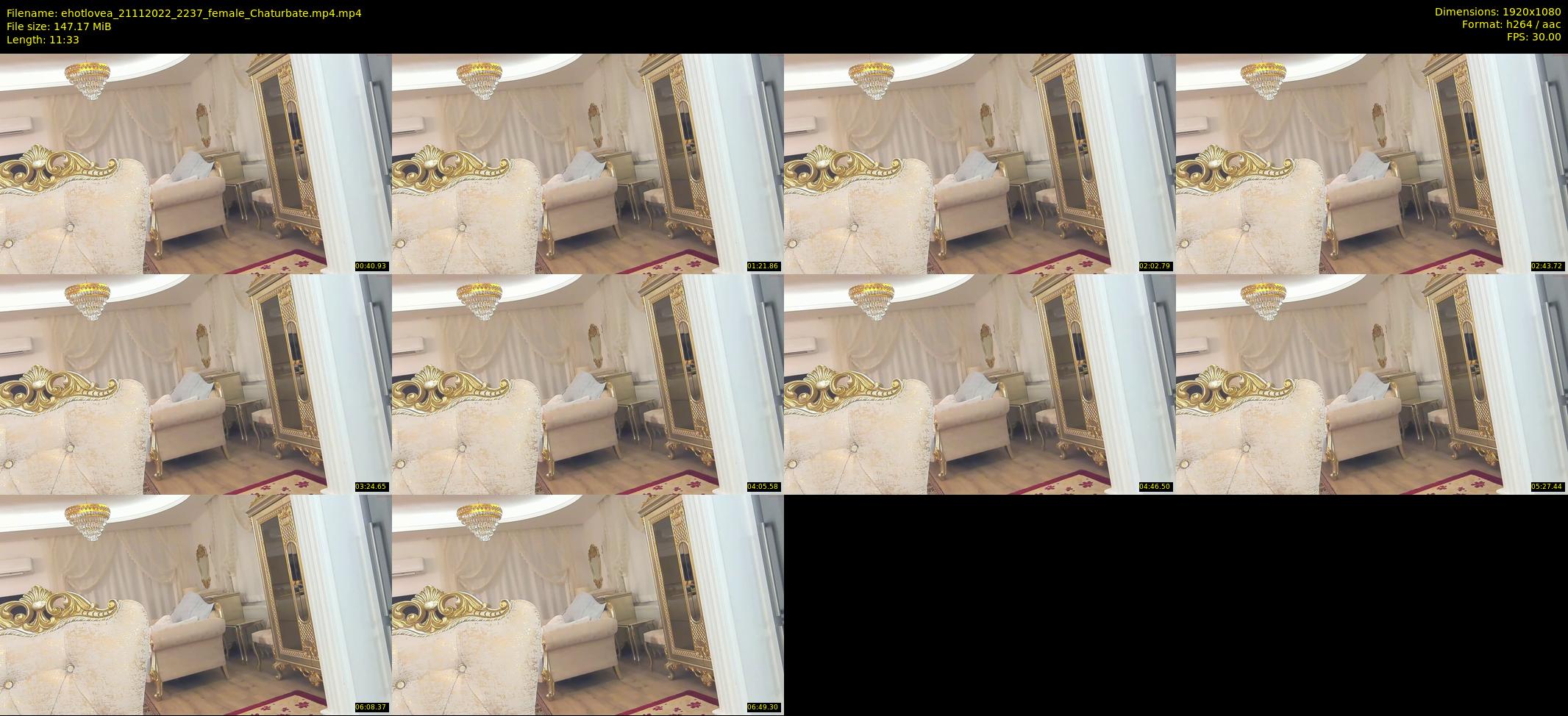 ehotlovea — 12 minute Chaturbate female cam show recording, 1080p, Nov 21, 2022