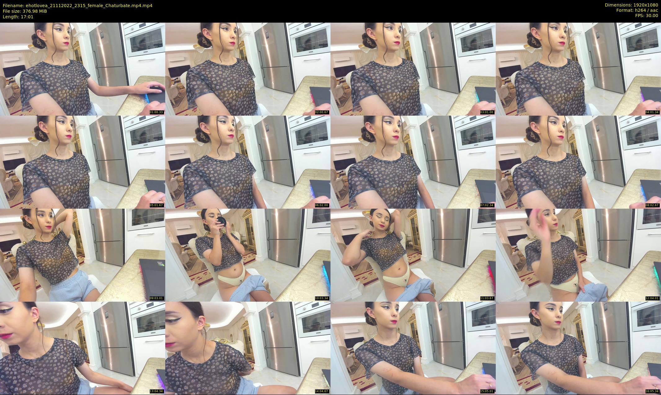 ehotlovea — 18 minute Chaturbate female cam show recording, 1080p, Nov 21, 2022