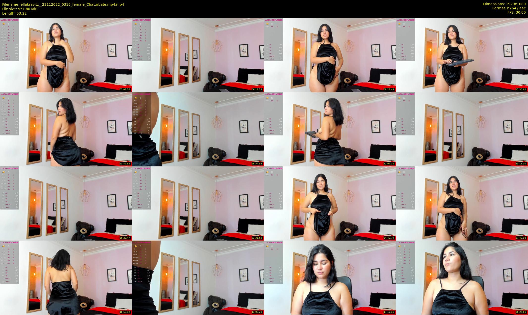ellakravitz_ — 54 minute Chaturbate female cam show recording, 1080p, Nov 22, 2022