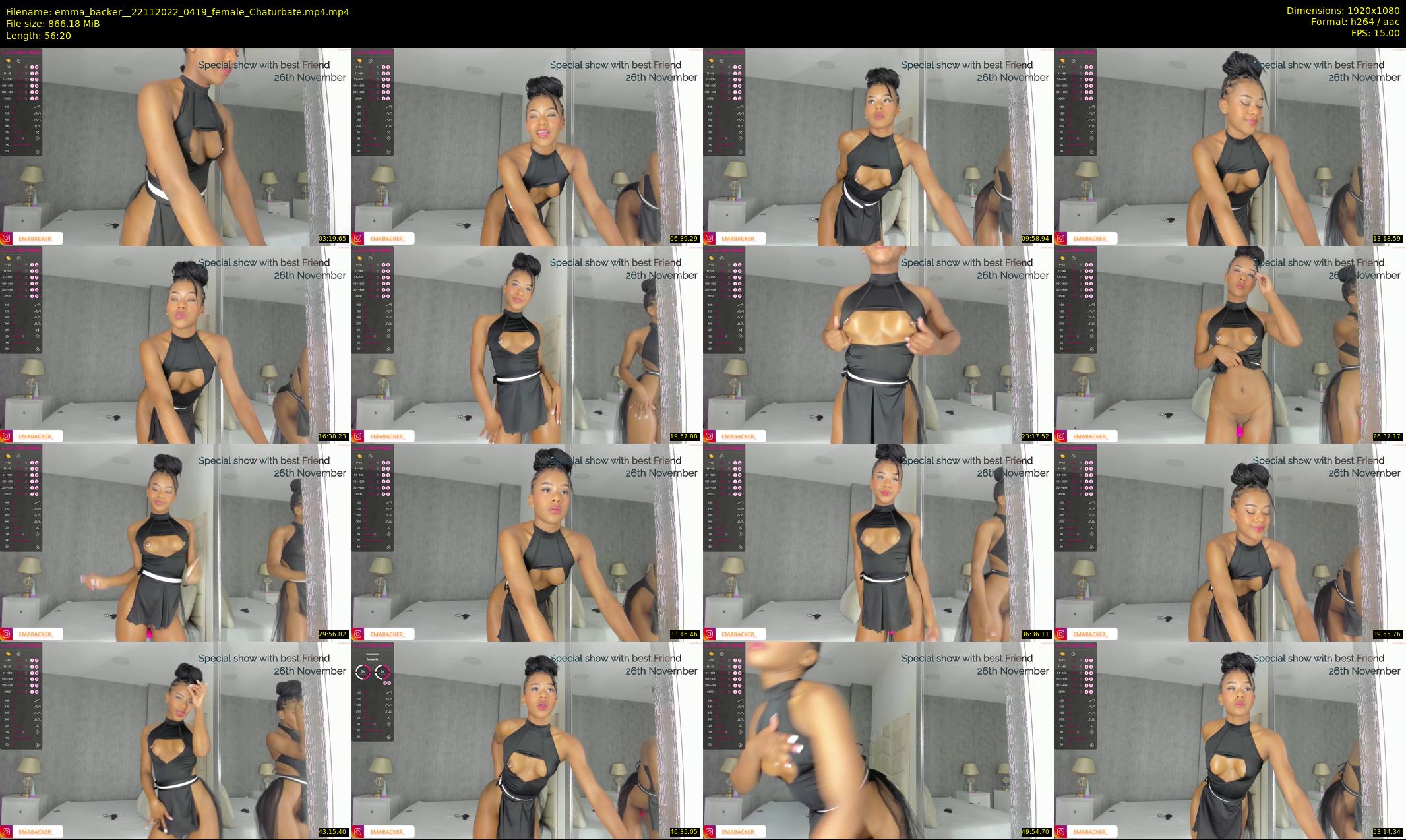 emma_backer_ — 57 minute Chaturbate female cam show recording, 1080p, Nov 22, 2022