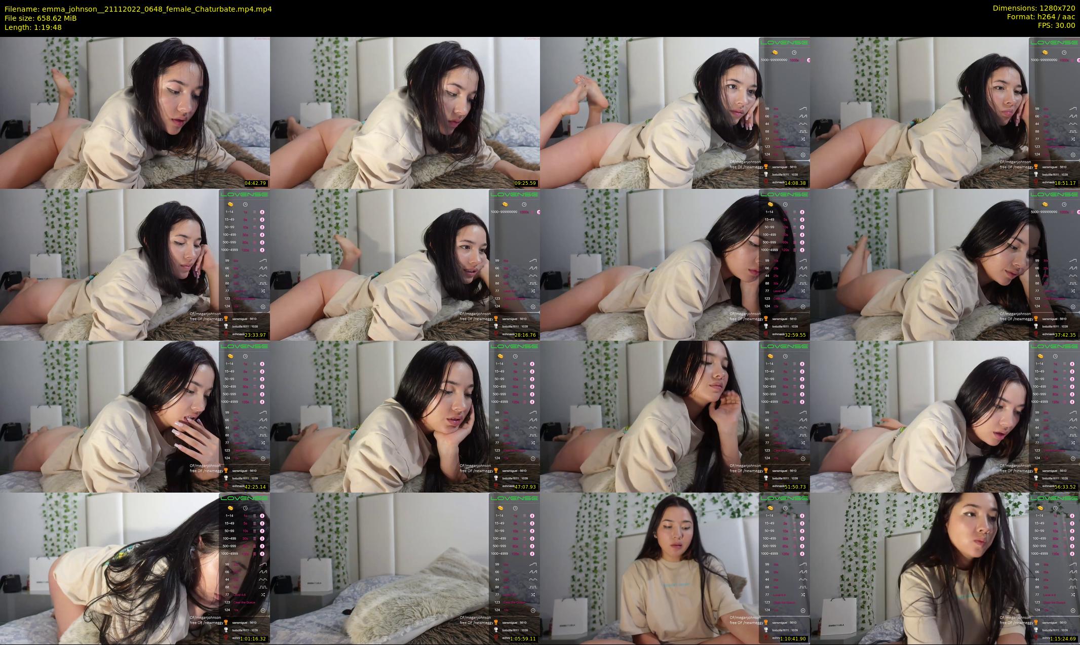 emma_johnson_ — 80 minute Chaturbate female cam show recording, 720p, Nov 21, 2022