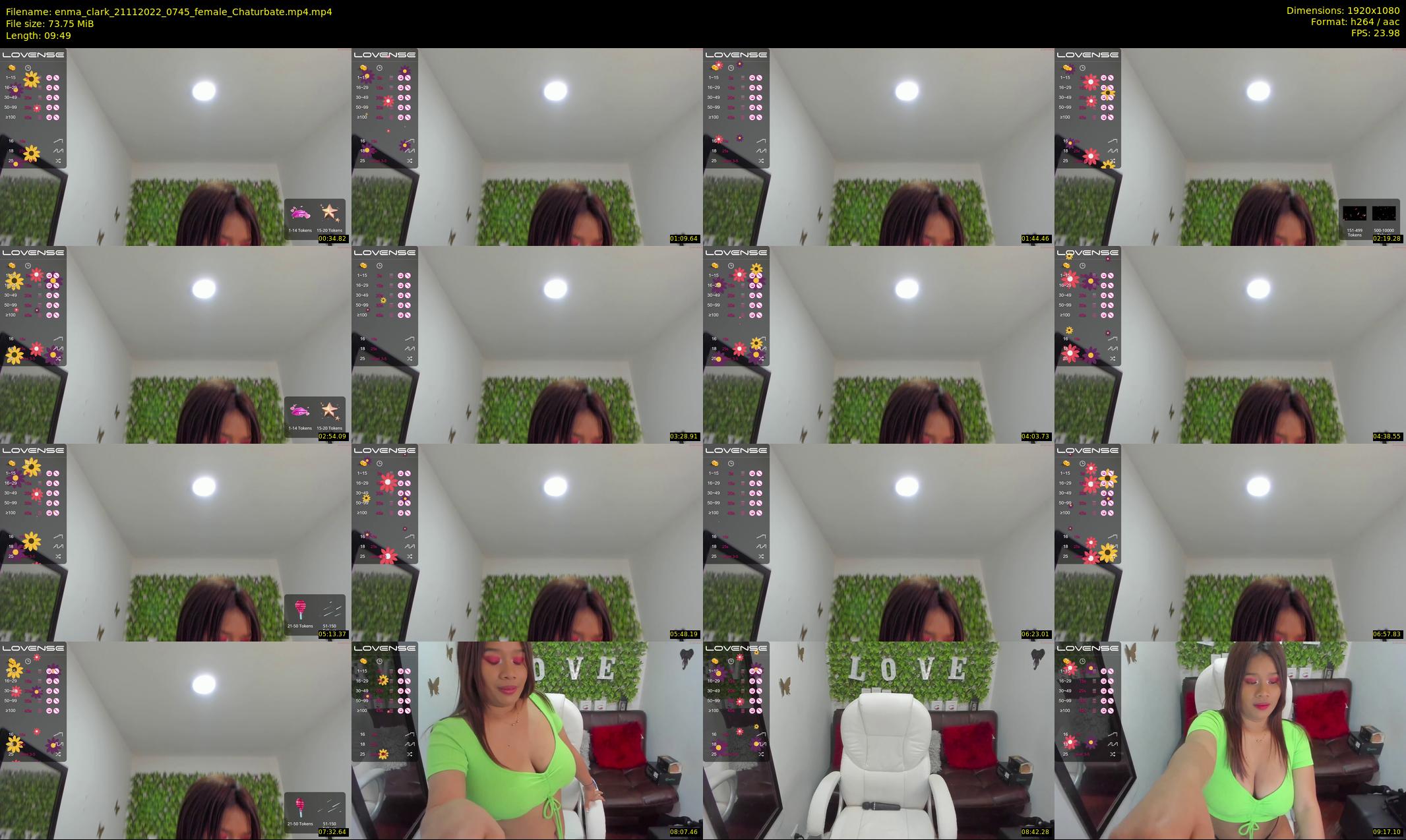 enma_clark — 10 minute Chaturbate female cam show recording, 1080p, Nov 21, 2022