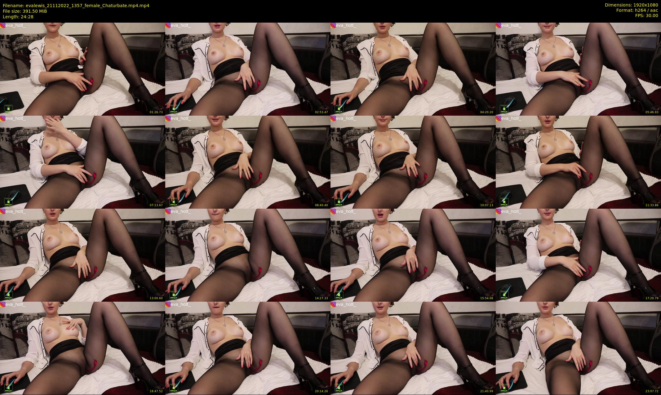 evalewis — 25 minute Chaturbate female cam show recording, 1080p, Nov 21, 2022