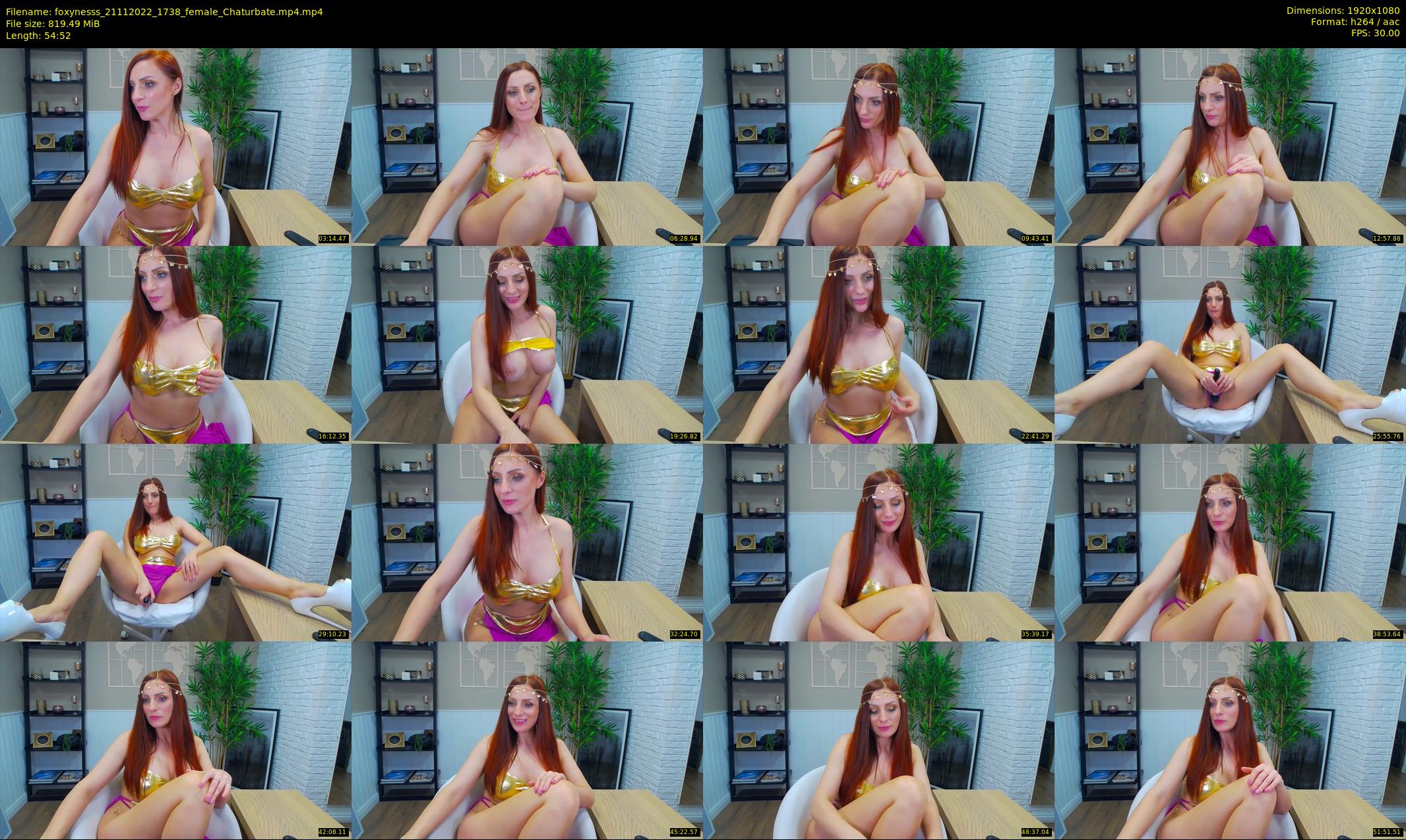 foxynesss — 55 minute Chaturbate female cam show recording, 1080p, Nov 21, 2022