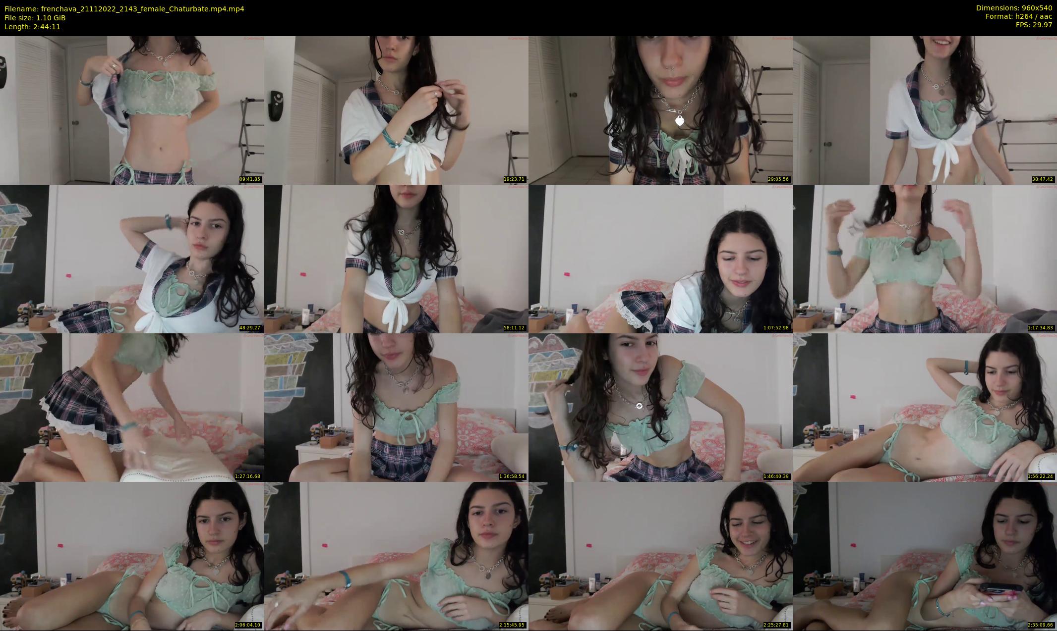 frenchava — 165 minute Chaturbate female cam show recording, 480p, Nov 21, 2022