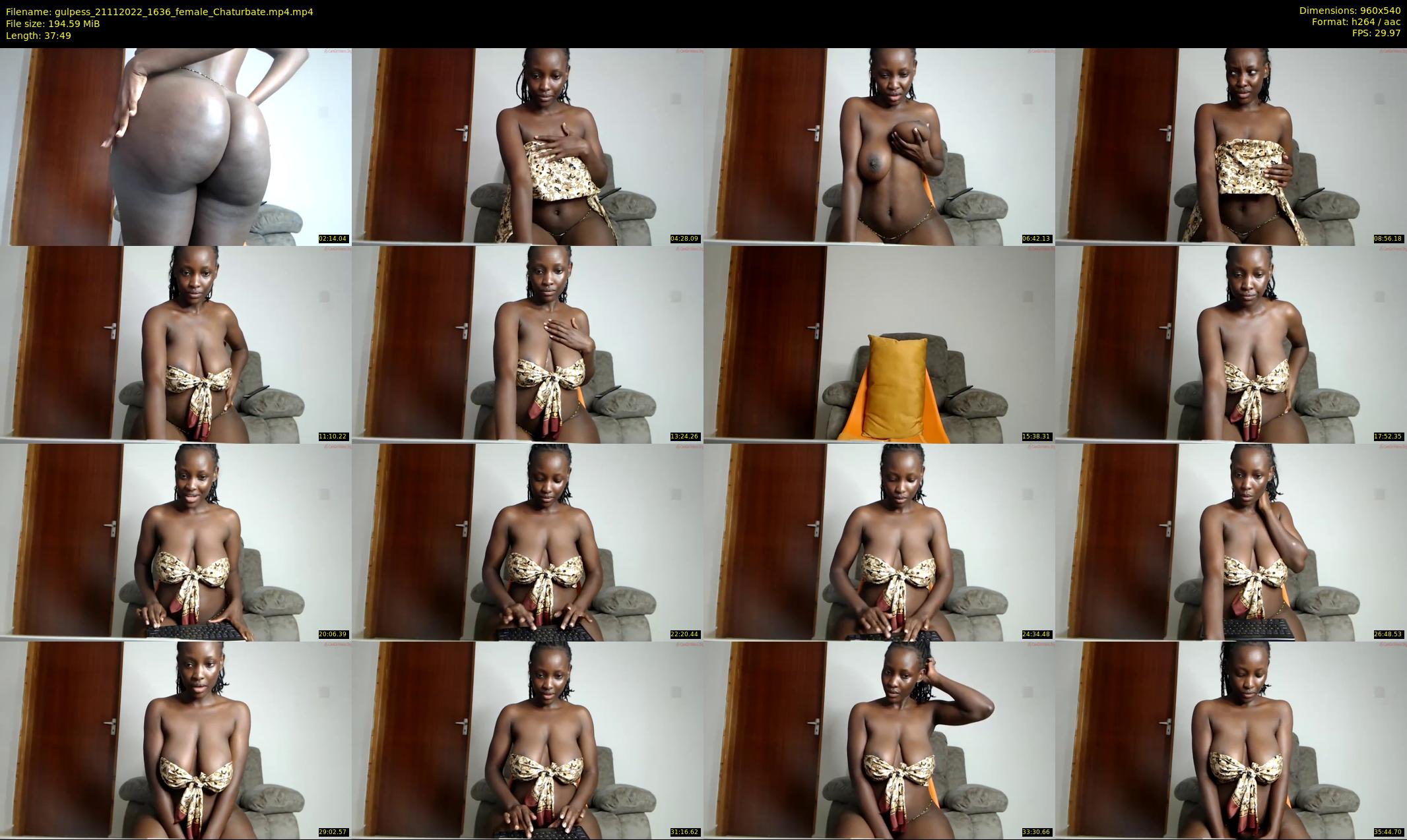 gulpess — 38 minute Chaturbate female cam show recording, 480p, Nov 21, 2022