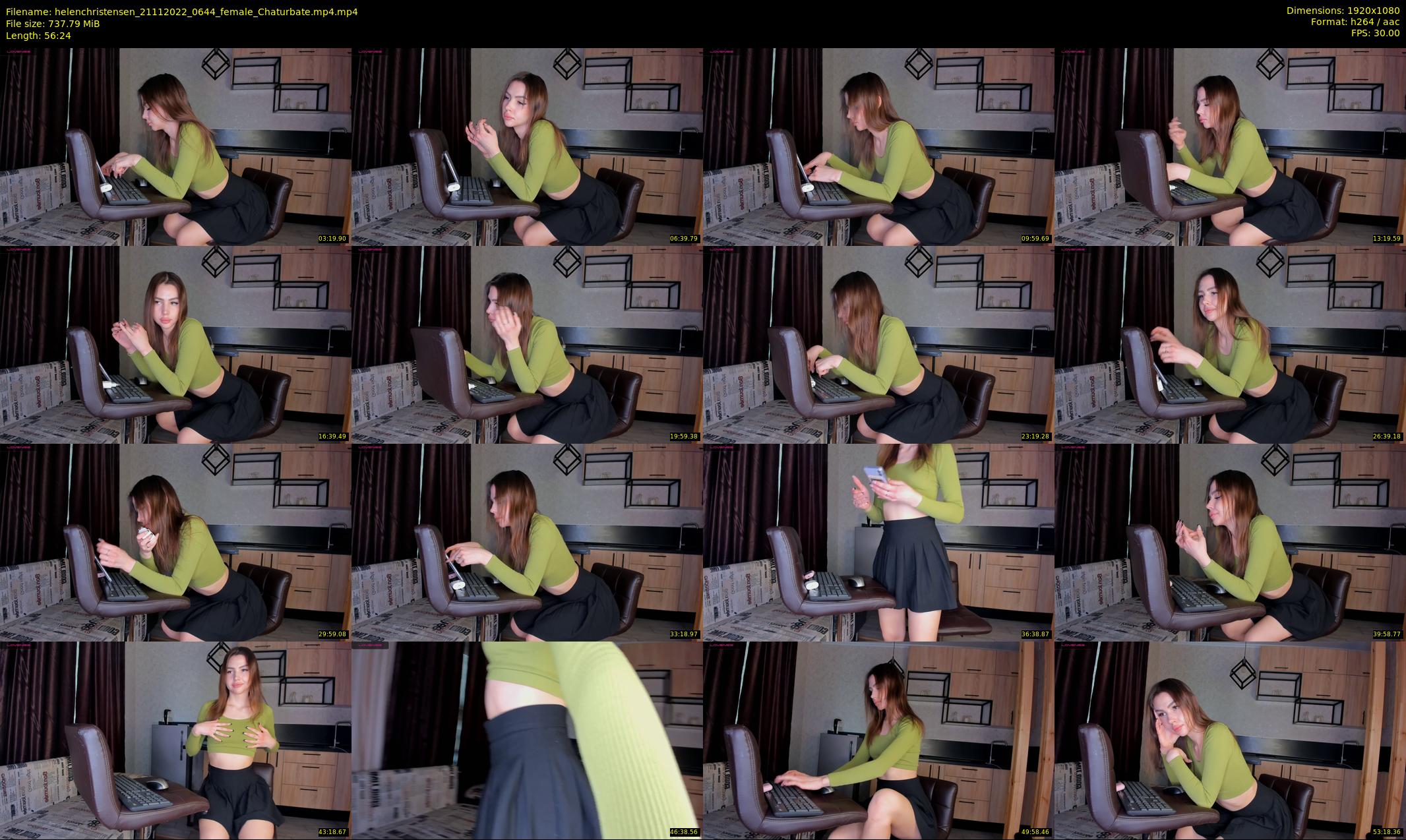 helenchristensen — 57 minute Chaturbate female cam show recording, 1080p, Nov 21, 2022